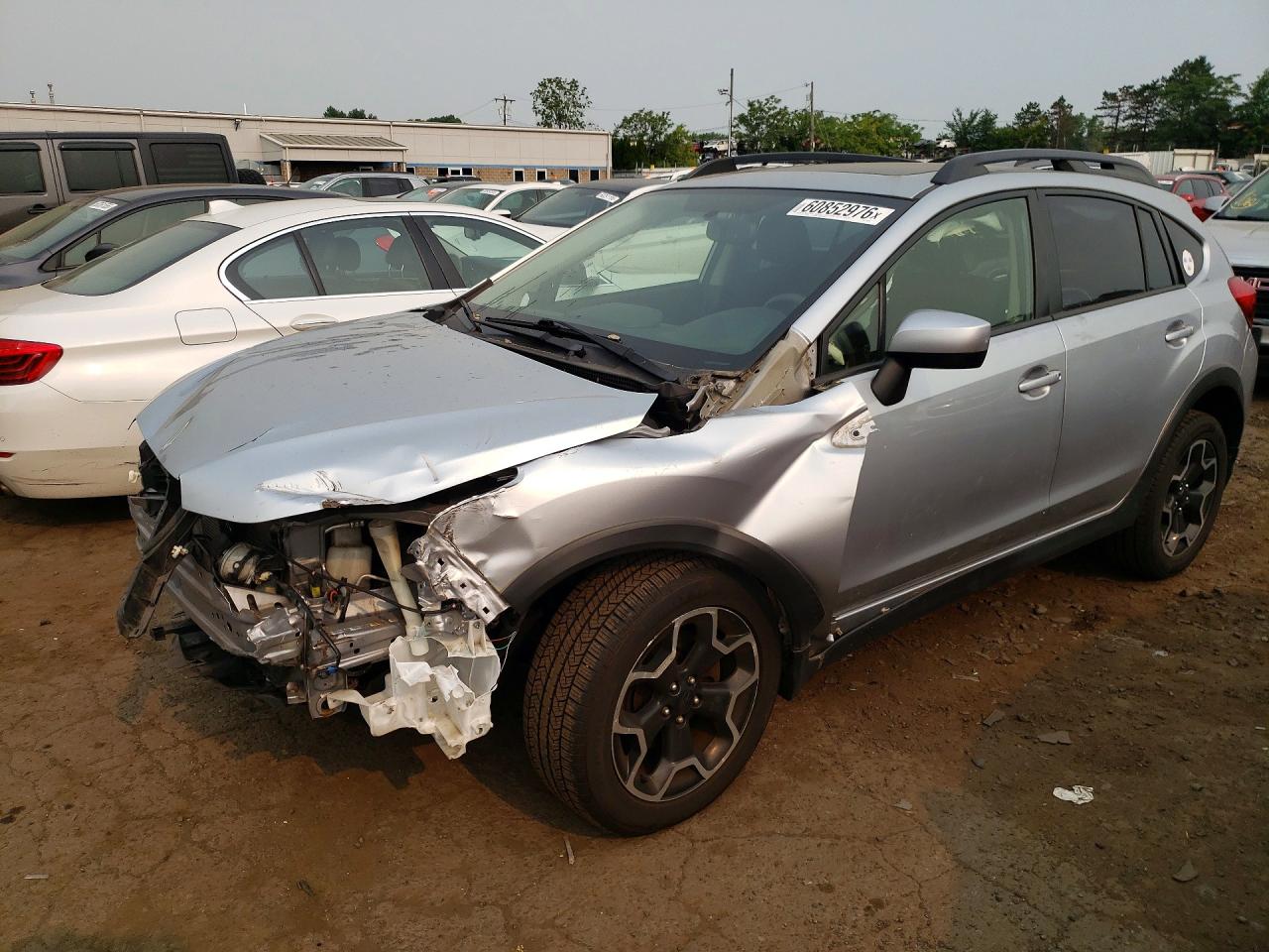 2015 Subaru Xv Crosstrek 2.0 Premium Silver vin: JF2GPADC7FH326989