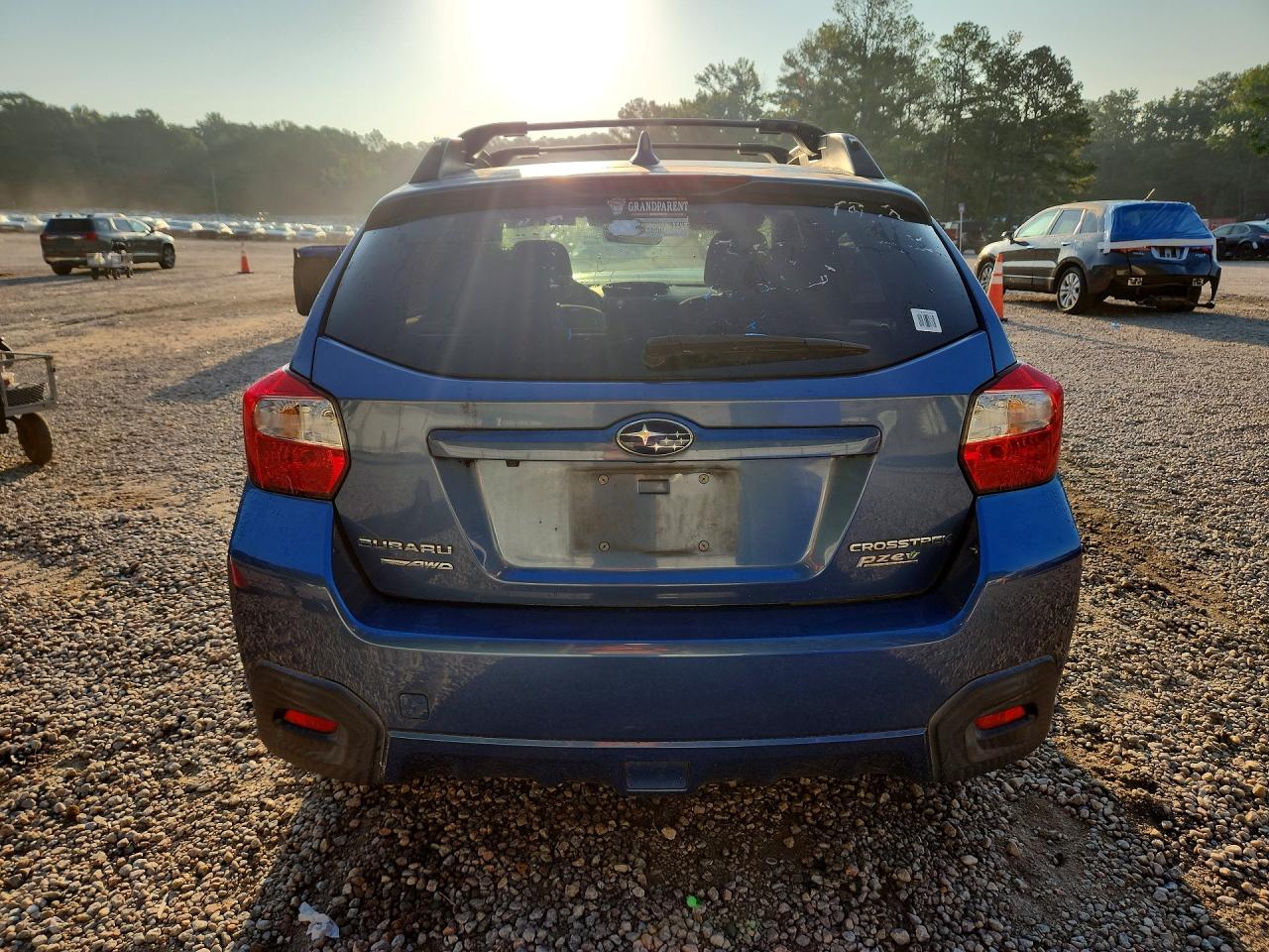 2017 Subaru Crosstrek Premium Blue vin: JF2GPADC7H8254503