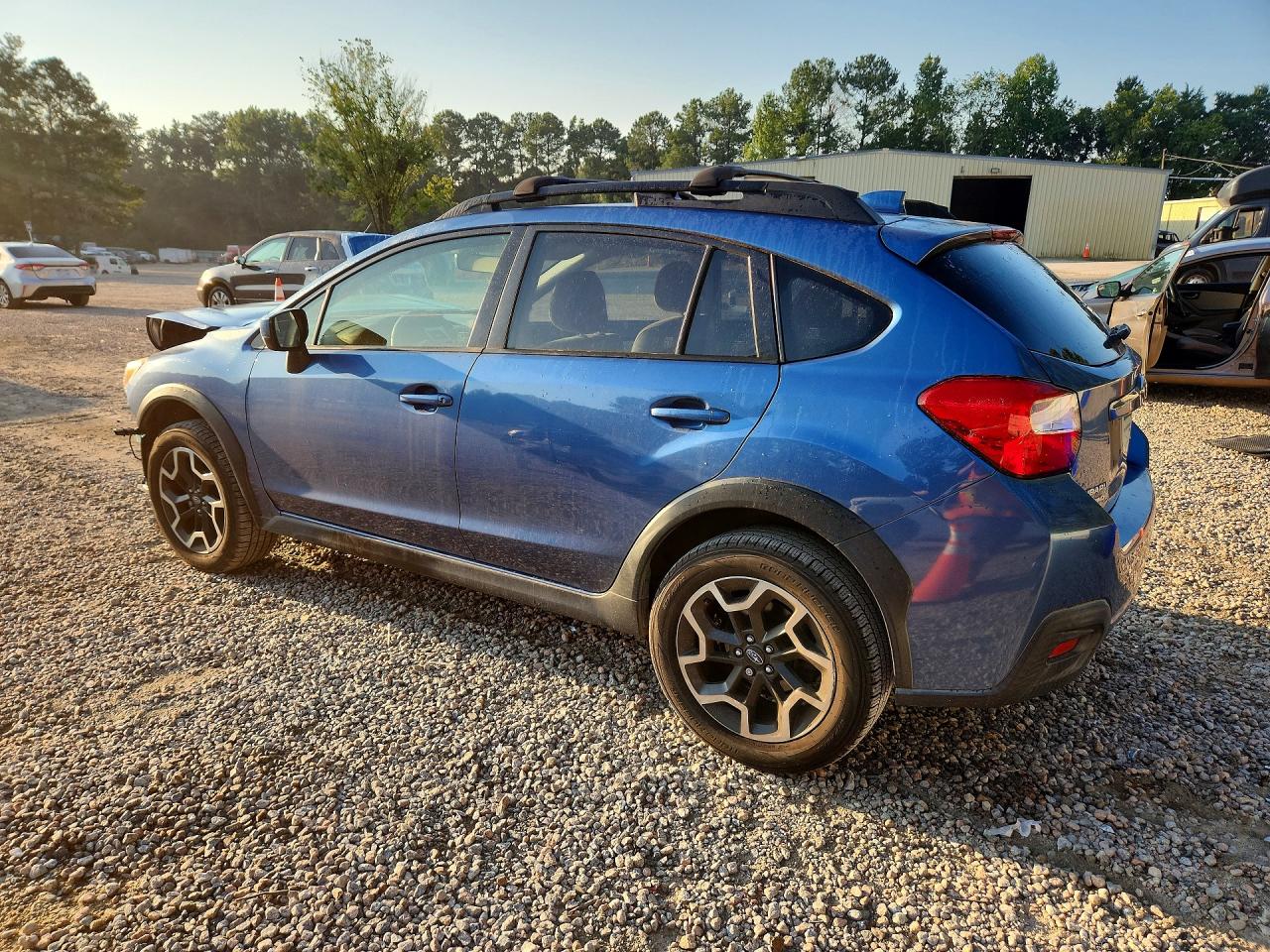2017 Subaru Crosstrek Premium Blue vin: JF2GPADC7H8254503