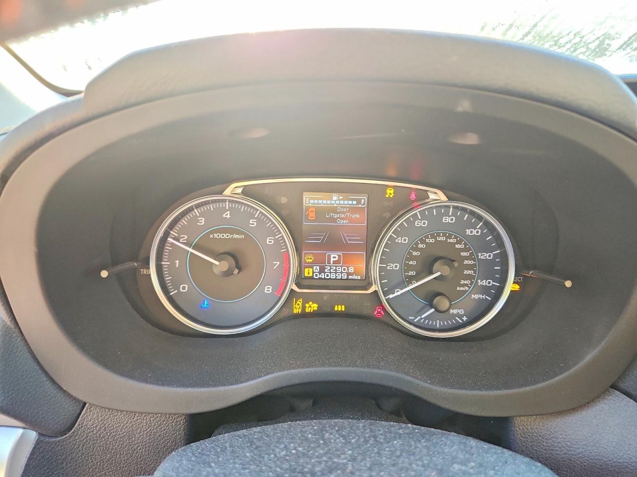 2017 Subaru Crosstrek Premium Blue vin: JF2GPADC7H8254503