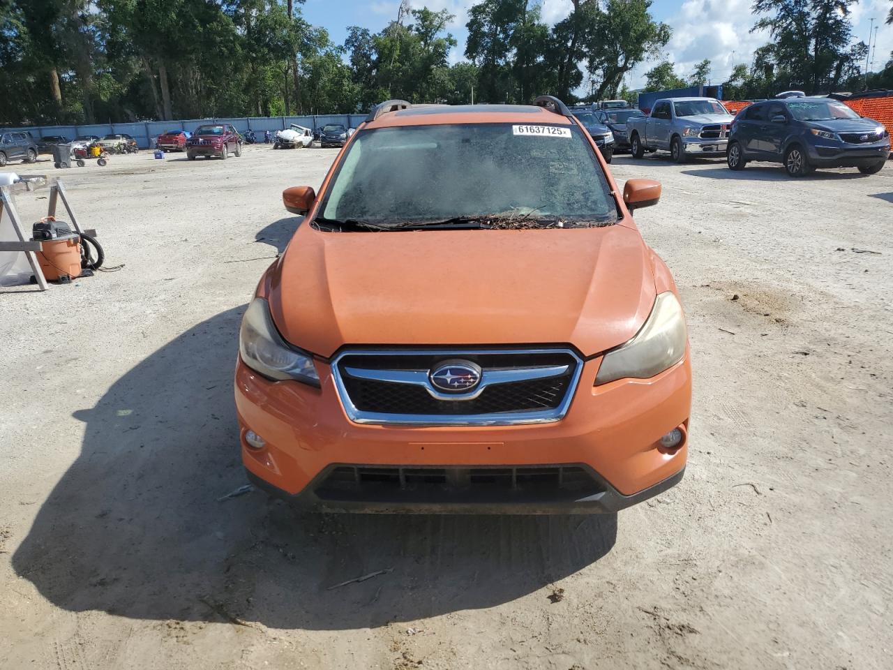 2015 Subaru Xv Crosstrek 2.0 Premium Orange vin: JF2GPADC8F8228845