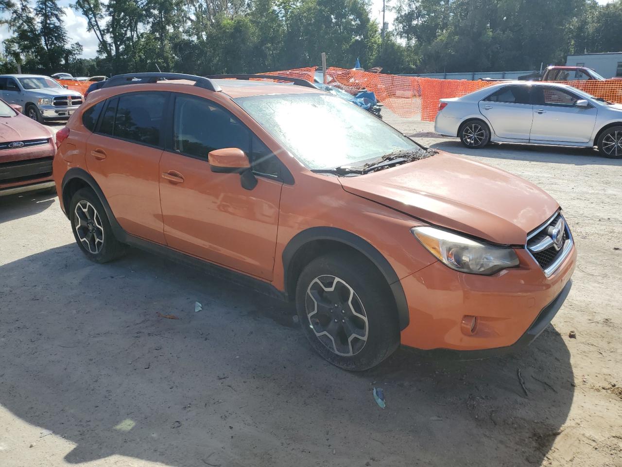 2015 Subaru Xv Crosstrek 2.0 Premium Orange vin: JF2GPADC8F8228845