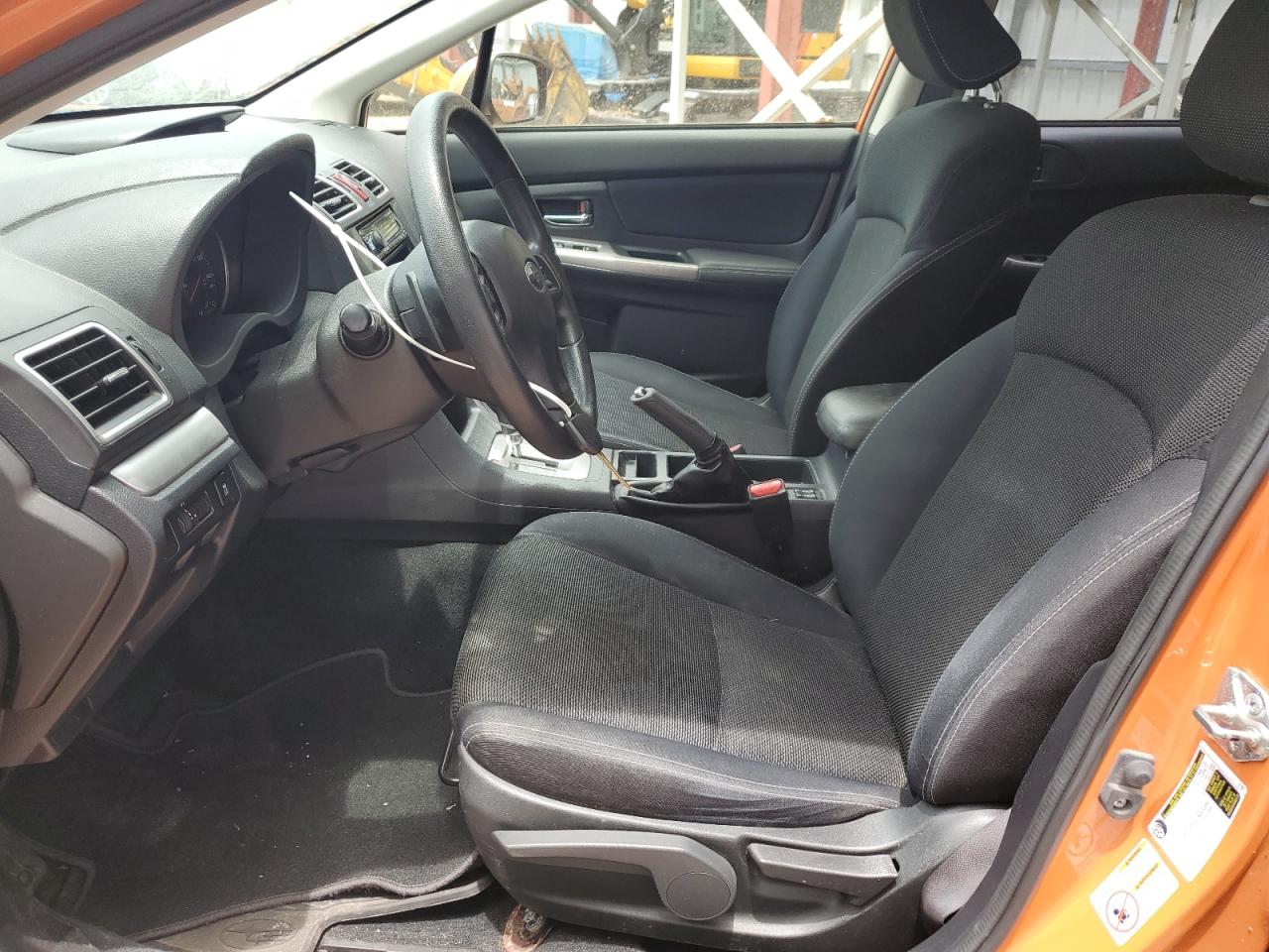 2015 Subaru Xv Crosstrek 2.0 Premium Orange vin: JF2GPADC8F8228845