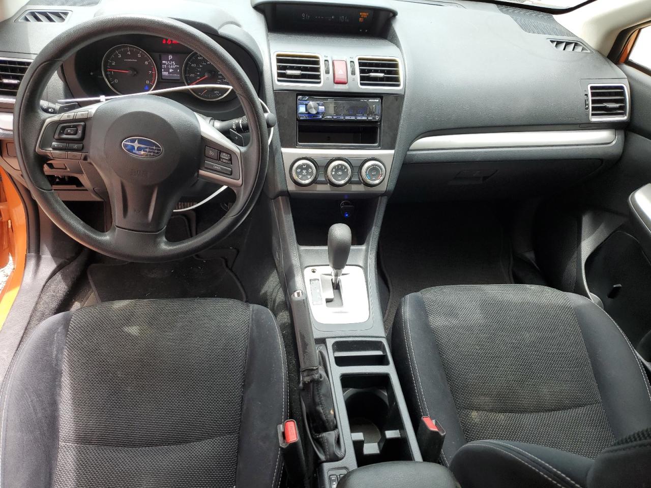 2015 Subaru Xv Crosstrek 2.0 Premium Orange vin: JF2GPADC8F8228845