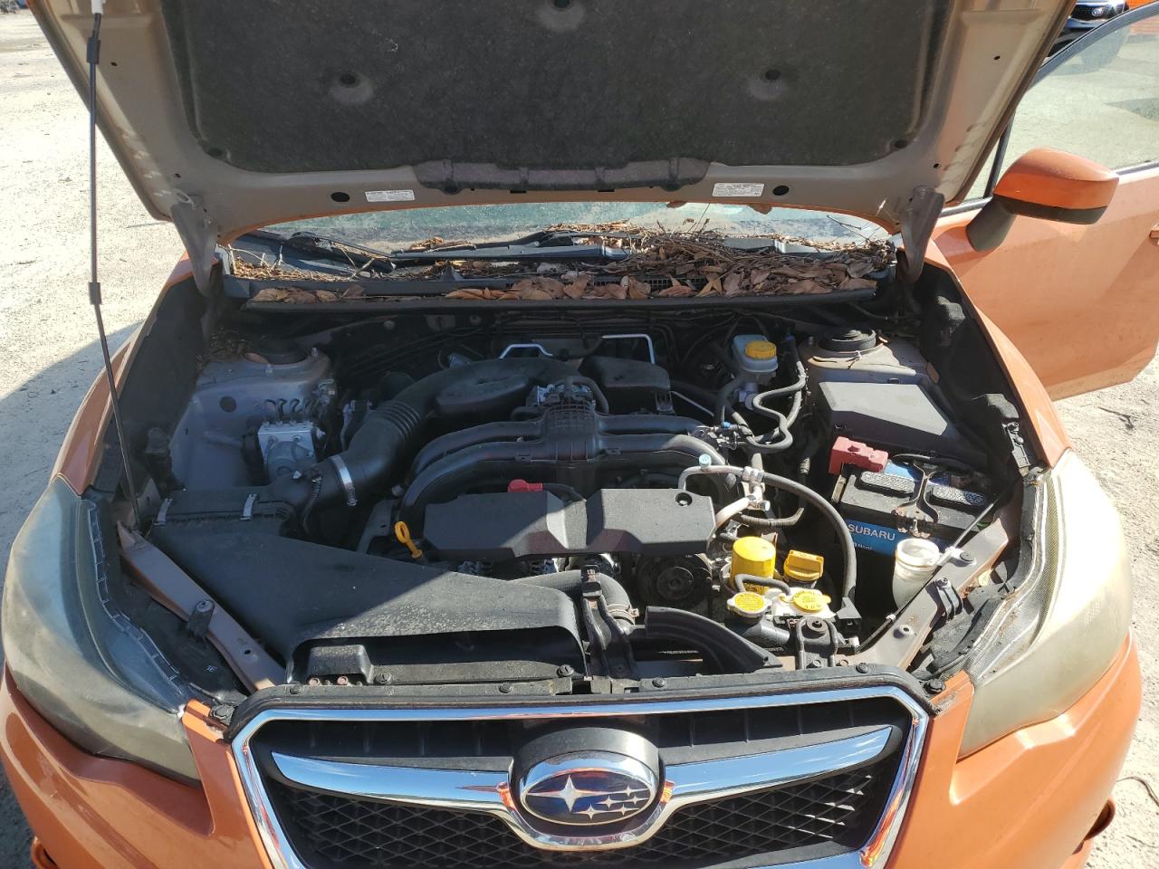 2015 Subaru Xv Crosstrek 2.0 Premium Orange vin: JF2GPADC8F8228845