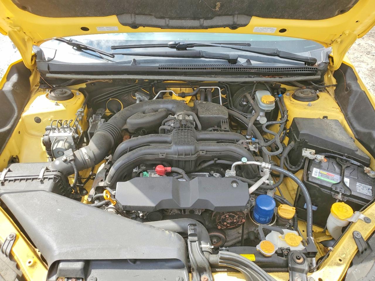 2015 Subaru Xv Crosstrek 2.0 Premium Yellow vin: JF2GPADC8F8237755