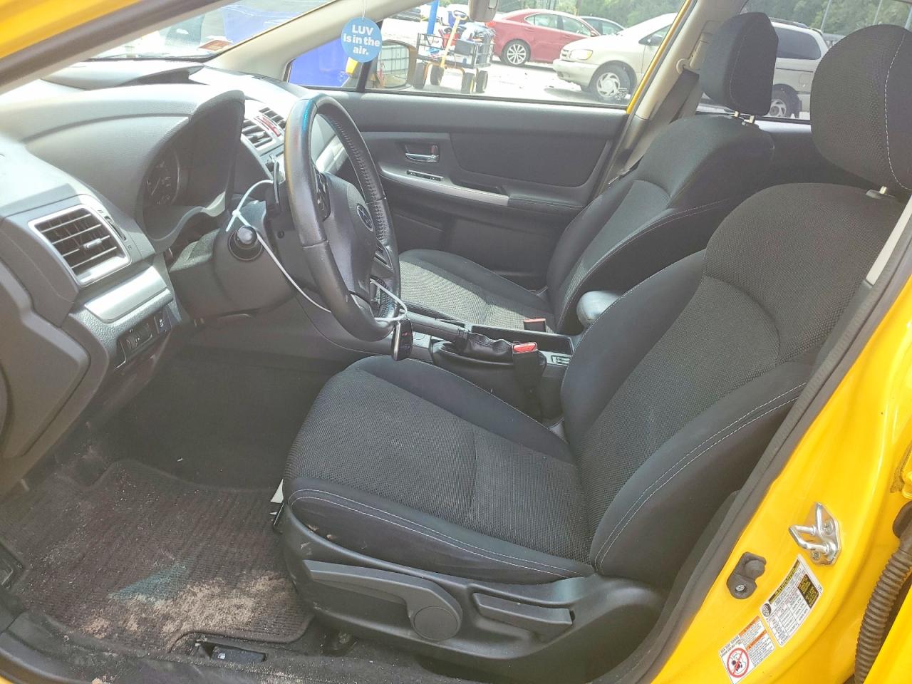 2015 Subaru Xv Crosstrek 2.0 Premium Yellow vin: JF2GPADC8F8237755