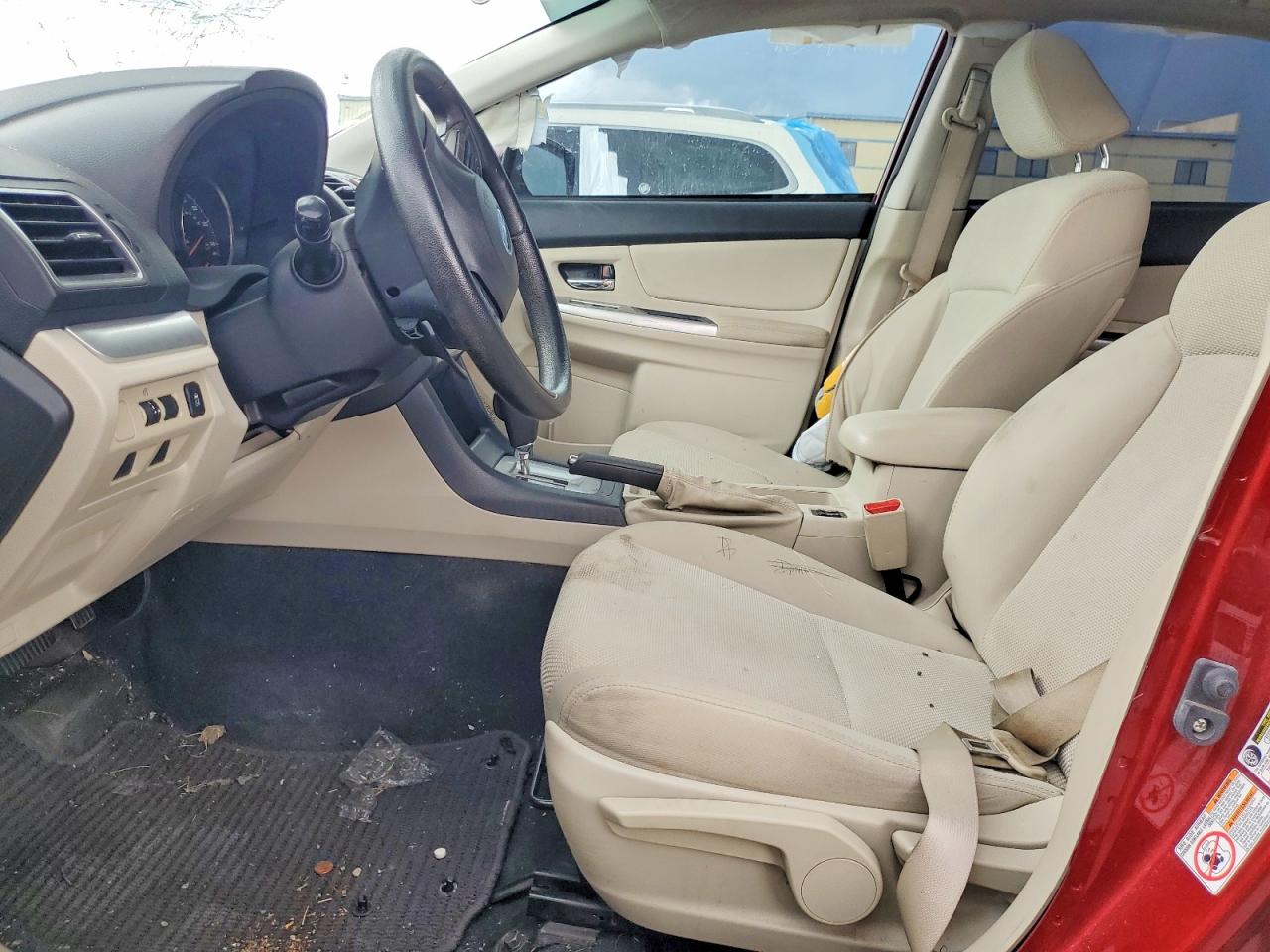 2015 Subaru Xv Crosstrek 2.0 Premium Red vin: JF2GPADC8F8281982