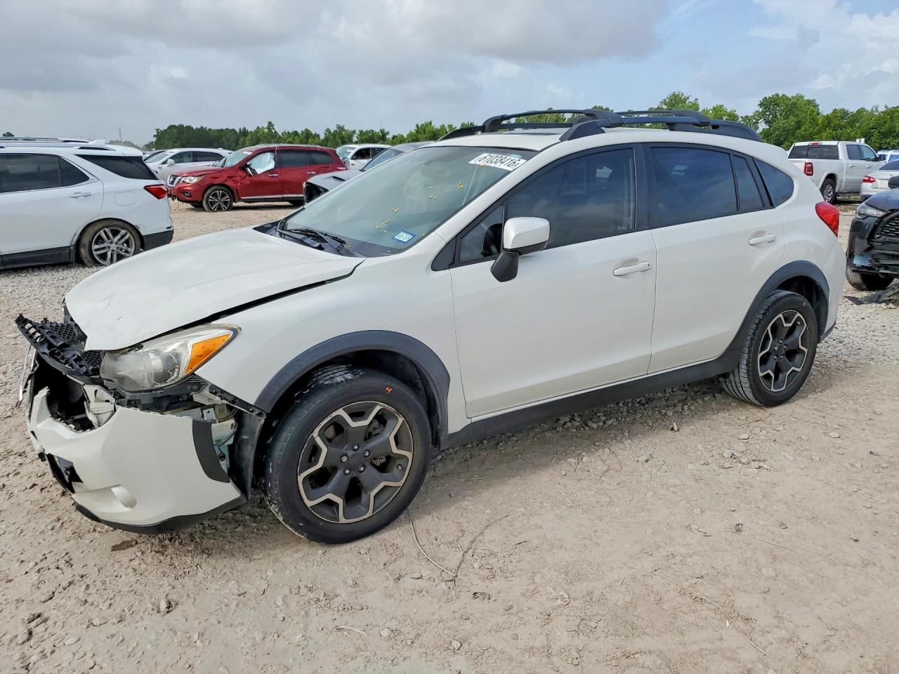 2015 Subaru Xv Crosstrek 2.0 Premium White vin: JF2GPADC8F8285630