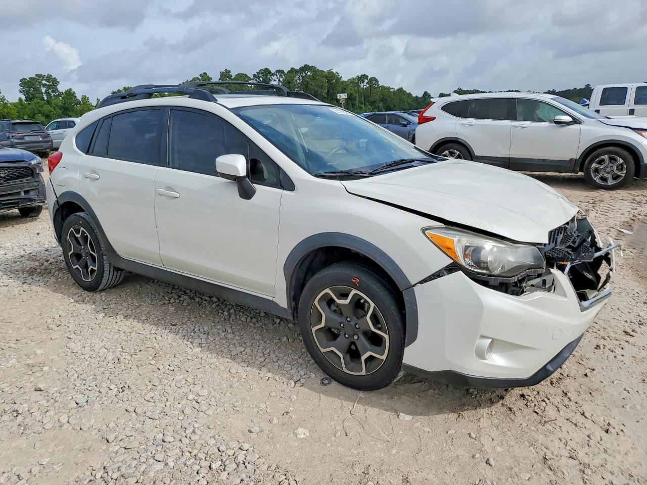 2015 Subaru Xv Crosstrek 2.0 Premium White vin: JF2GPADC8F8285630