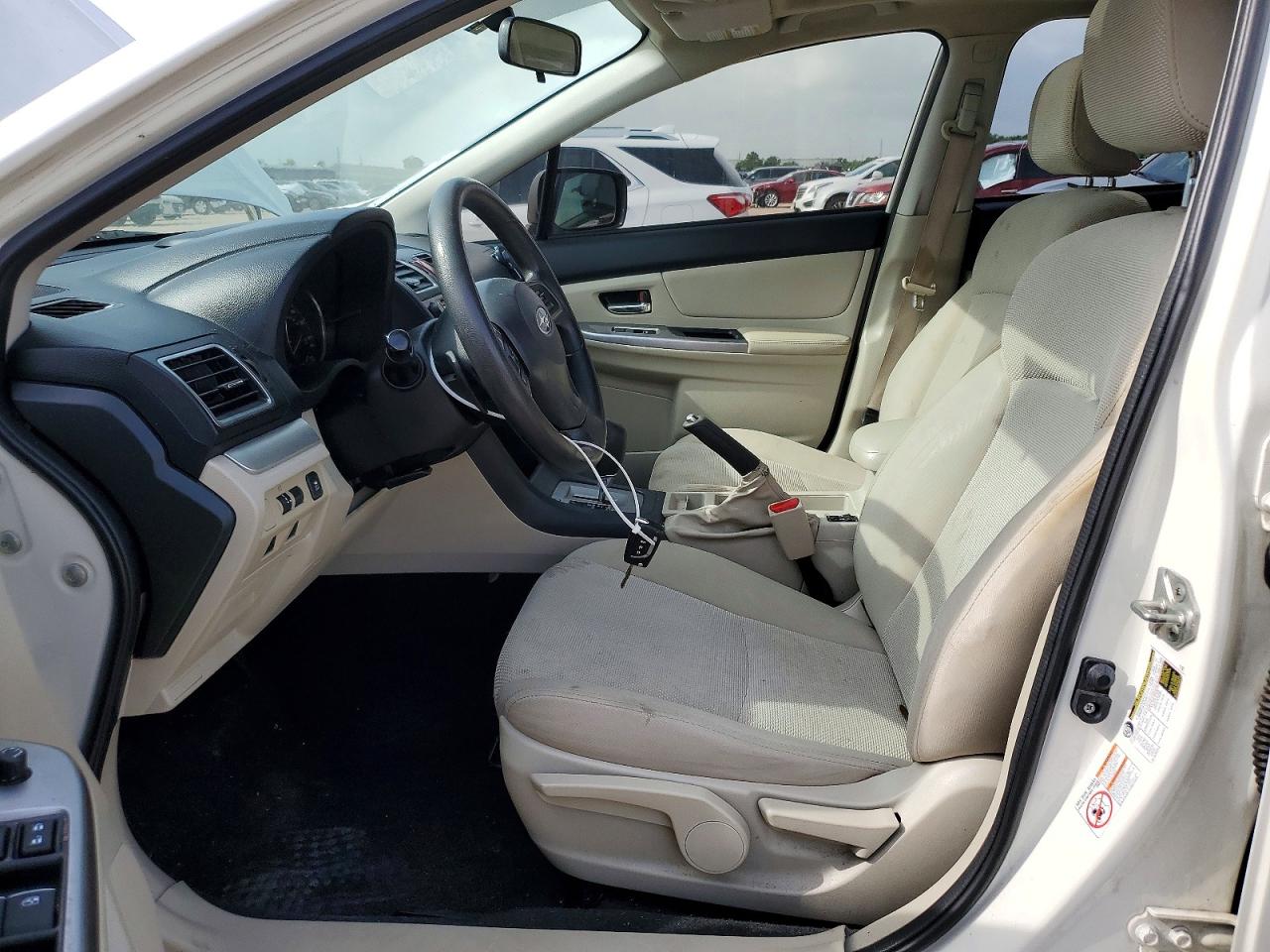 2015 Subaru Xv Crosstrek 2.0 Premium White vin: JF2GPADC8F8285630