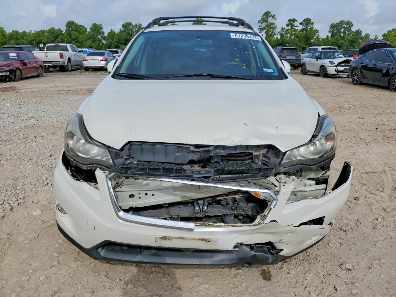 2015 Subaru Xv Crosstrek 2.0 Premium White vin: JF2GPADC8F8285630