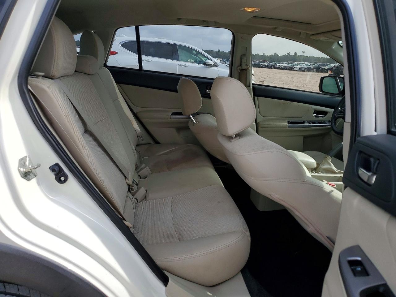 2015 Subaru Xv Crosstrek 2.0 Premium White vin: JF2GPADC8F8285630