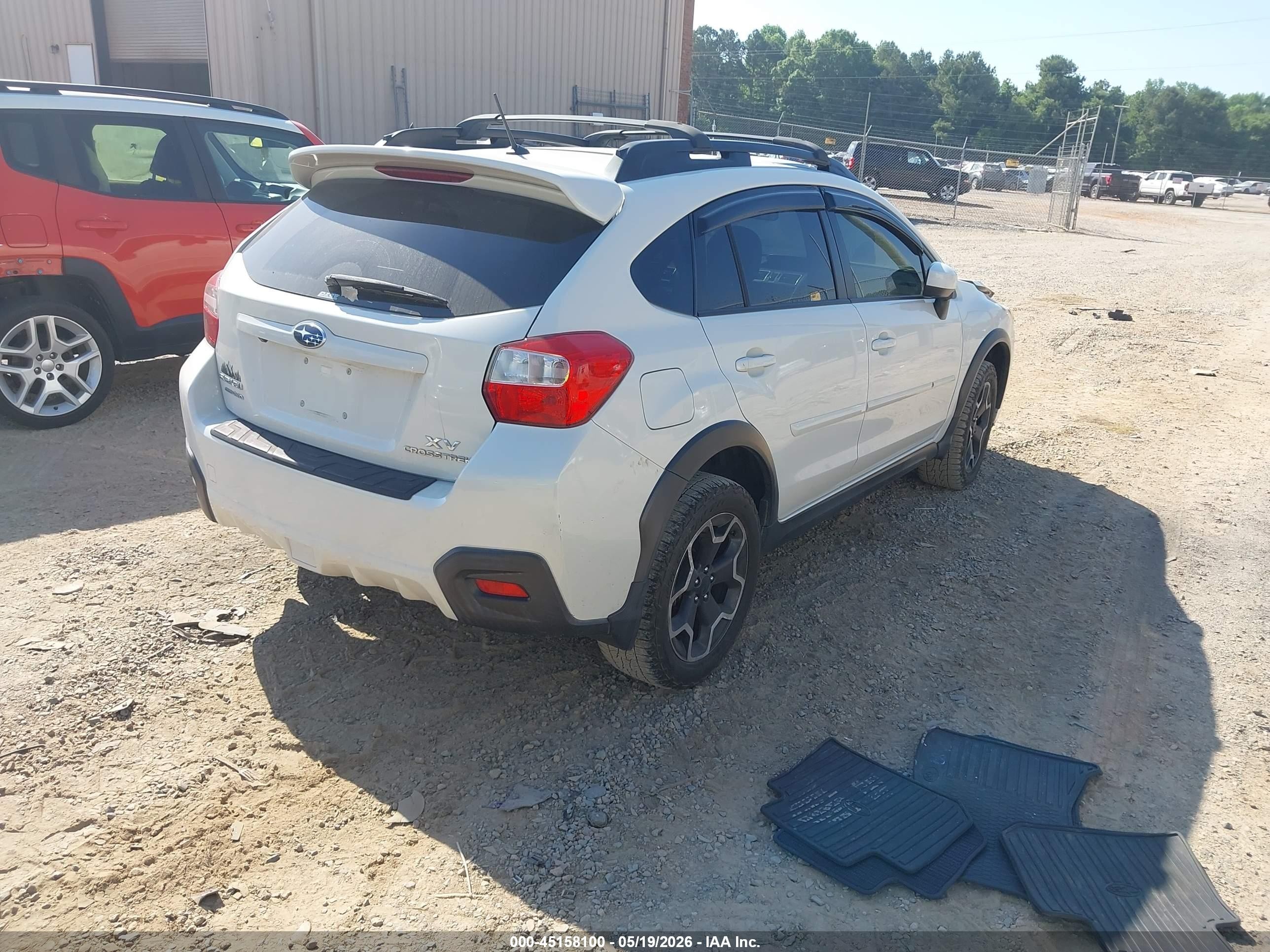 2015 Subaru Xv Crosstrek 2.0i Premium White vin: JF2GPADC8F8325933