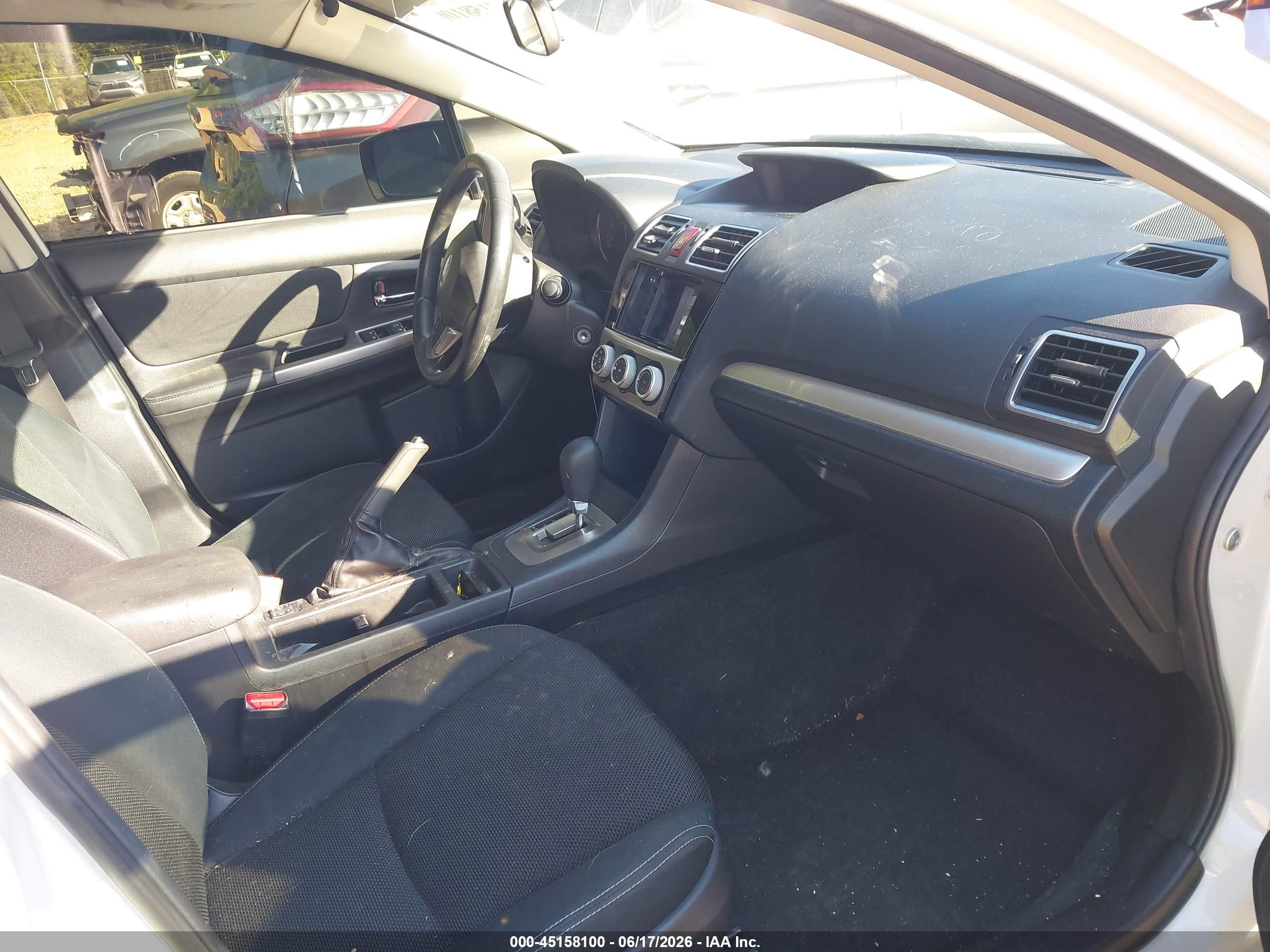 2015 Subaru Xv Crosstrek 2.0i Premium White vin: JF2GPADC8F8325933