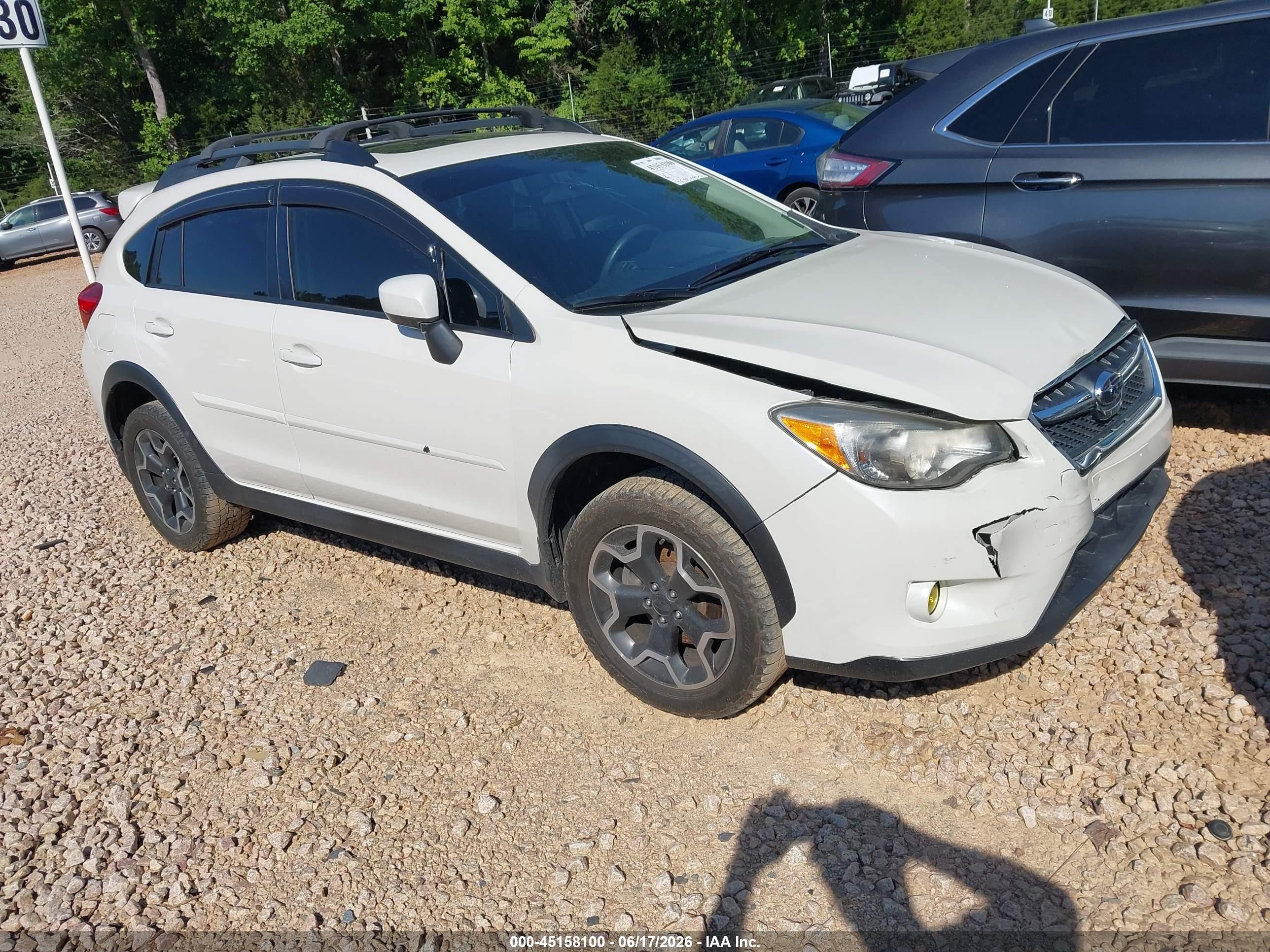2015 Subaru Xv Crosstrek 2.0i Premium White vin: JF2GPADC8F8325933