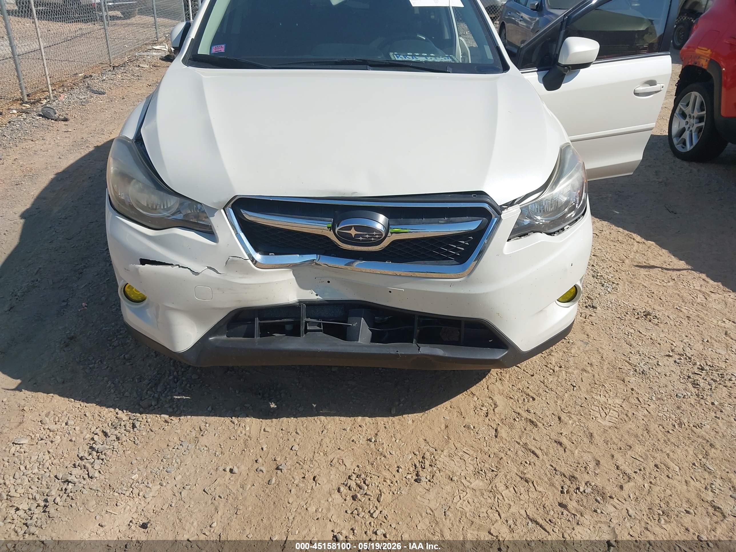 2015 Subaru Xv Crosstrek 2.0i Premium White vin: JF2GPADC8F8325933
