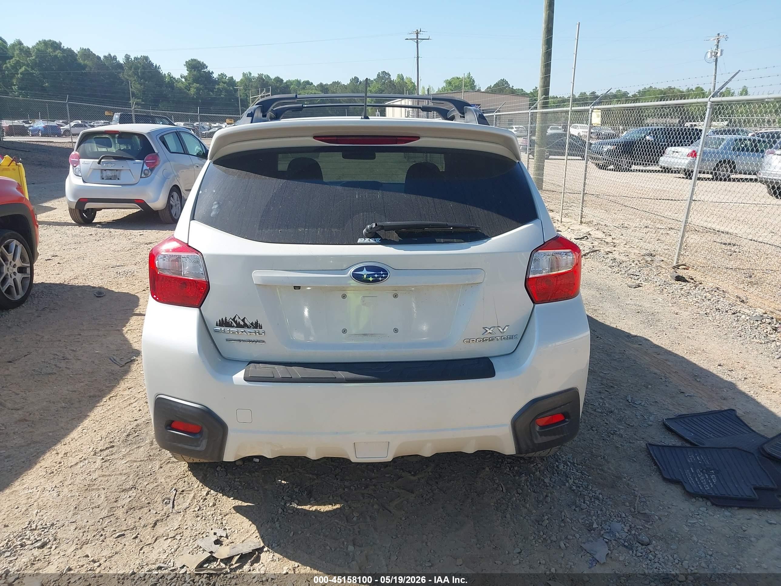 2015 Subaru Xv Crosstrek 2.0i Premium White vin: JF2GPADC8F8325933