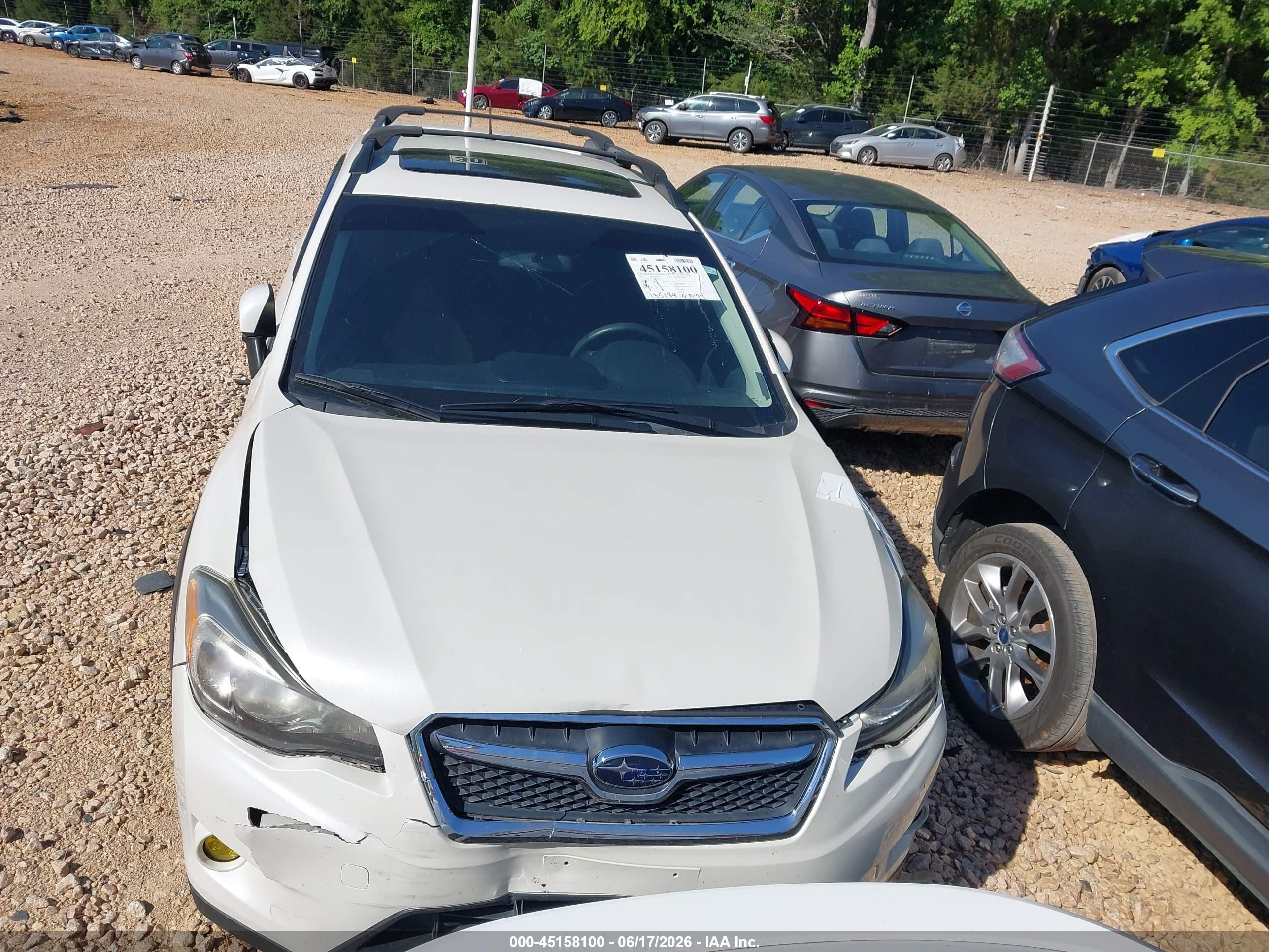 2015 Subaru Xv Crosstrek 2.0i Premium White vin: JF2GPADC8F8325933