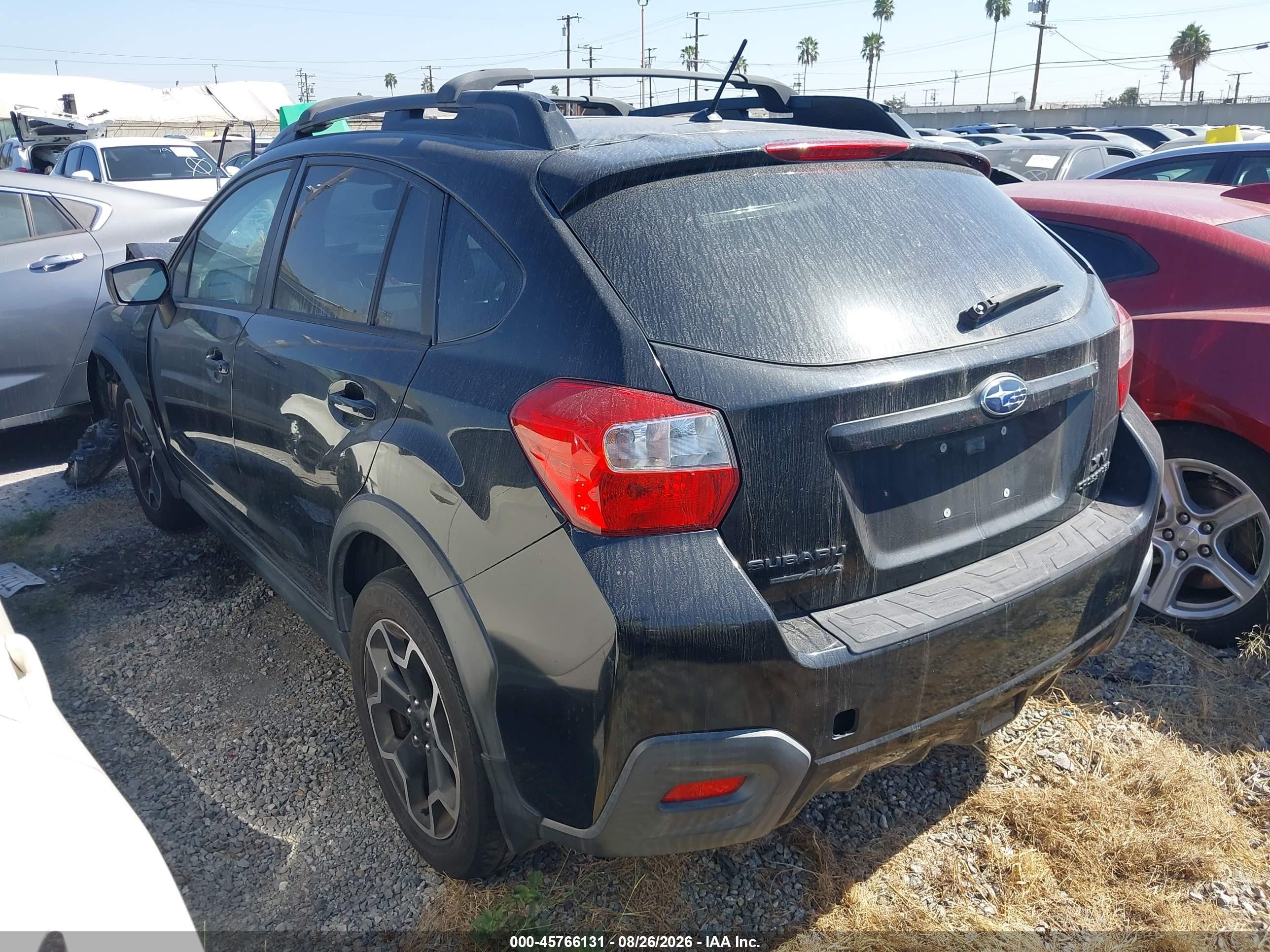 2015 Subaru Xv Crosstrek 2.0i Premium Black vin: JF2GPADC9F8264463