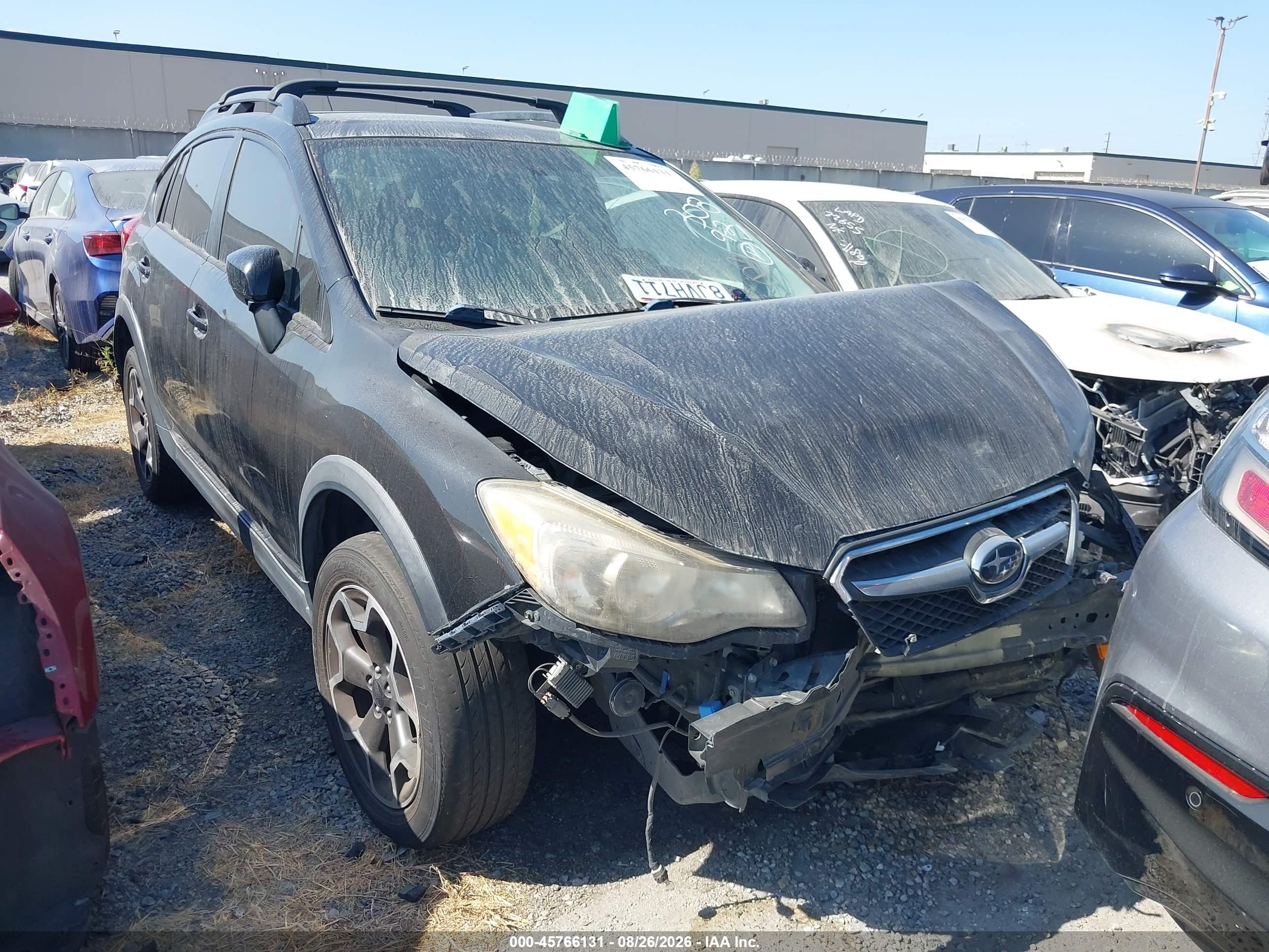 2015 Subaru Xv Crosstrek 2.0i Premium Black vin: JF2GPADC9F8264463