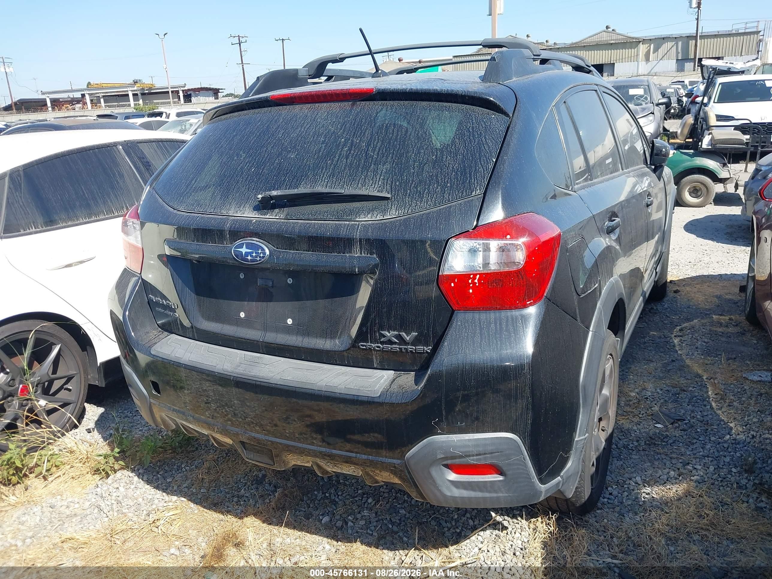 2015 Subaru Xv Crosstrek 2.0i Premium Black vin: JF2GPADC9F8264463