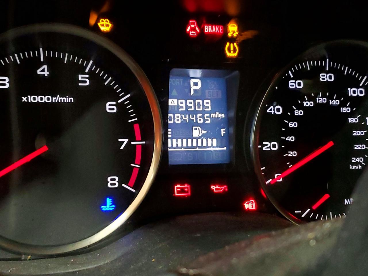2015 Subaru Xv Crosstrek 2.0 Premium Orange vin: JF2GPADC9F8289637