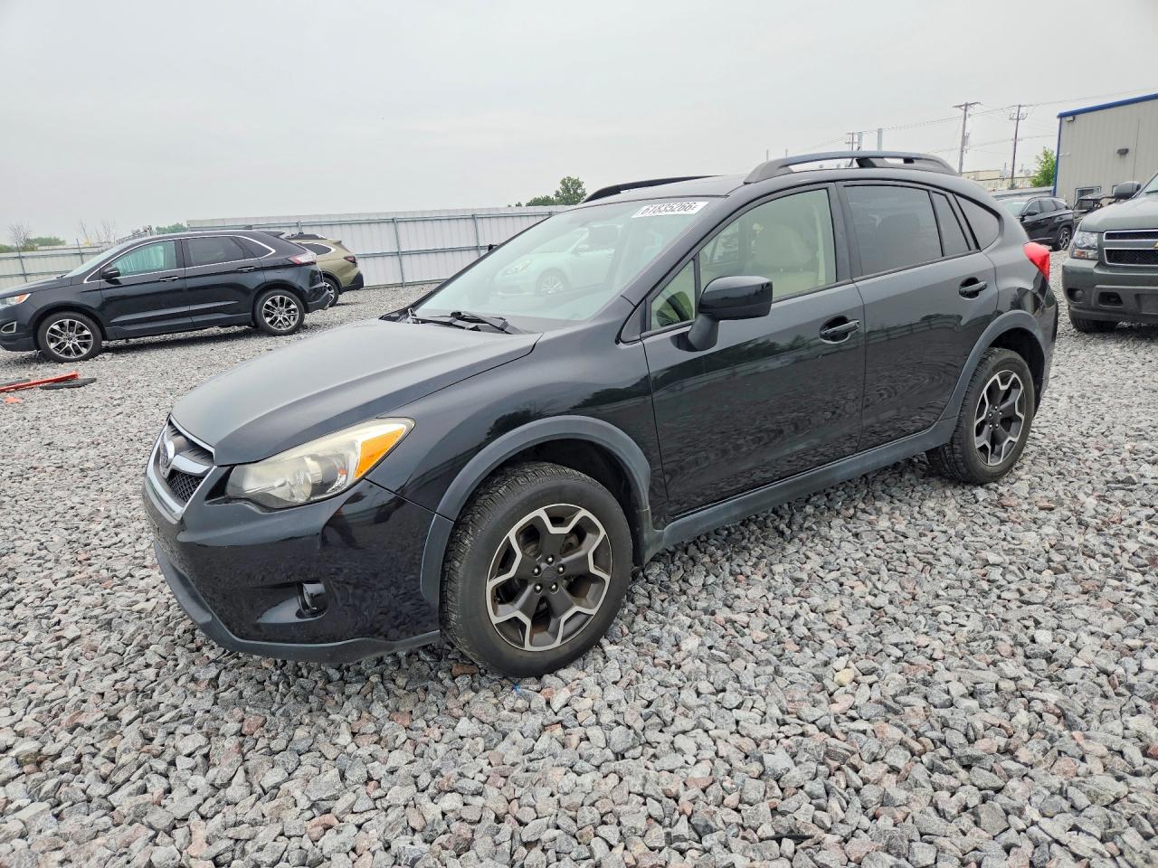 2015 Subaru Xv Crosstrek 2.0 Premium Black vin: JF2GPADC9F8298841