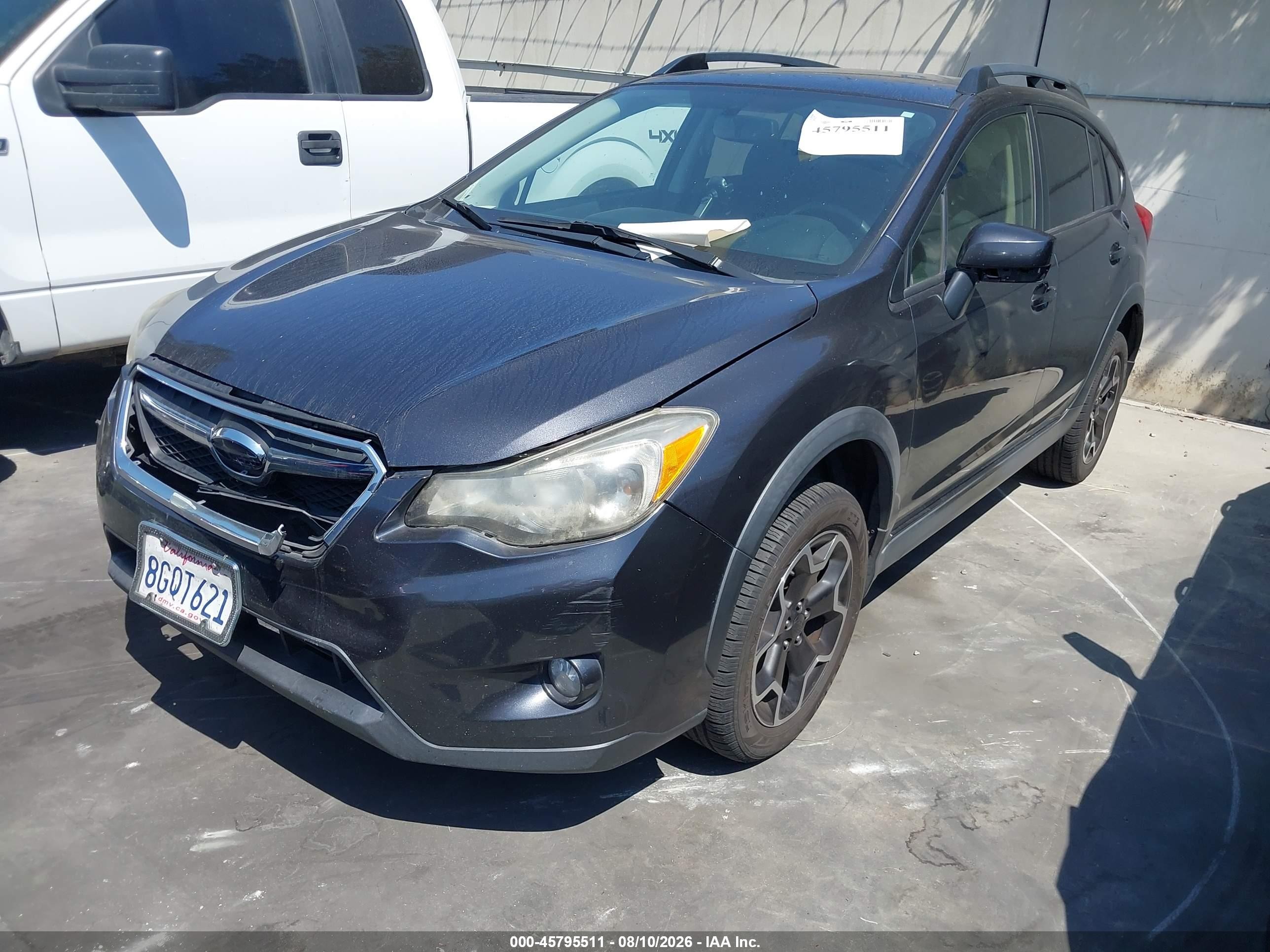 2015 Subaru Xv Crosstrek 2.0i Premium Gray vin: JF2GPADC9FH300510