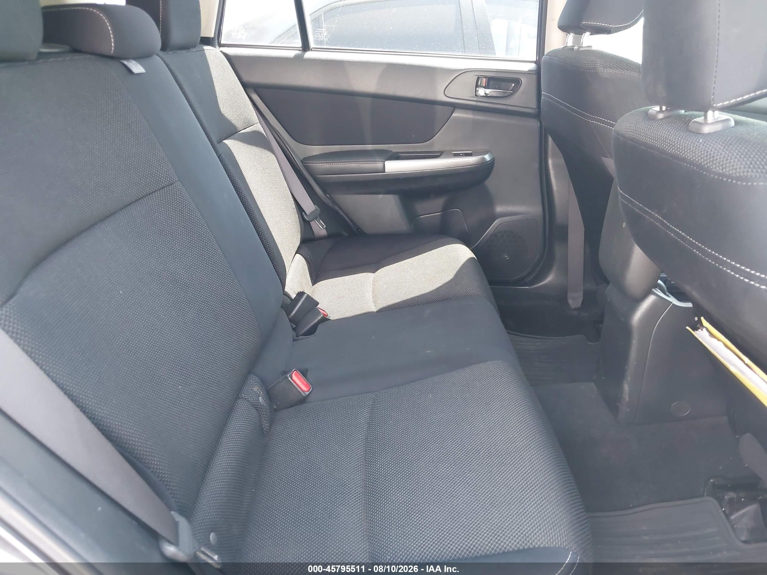2015 Subaru Xv Crosstrek 2.0i Premium Gray vin: JF2GPADC9FH300510