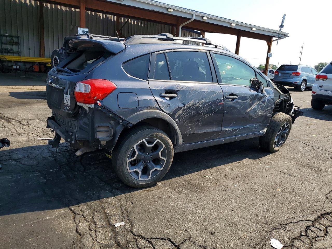 2015 Subaru Xv Crosstrek 2.0 Premium Gray vin: JF2GPADCXF8230466
