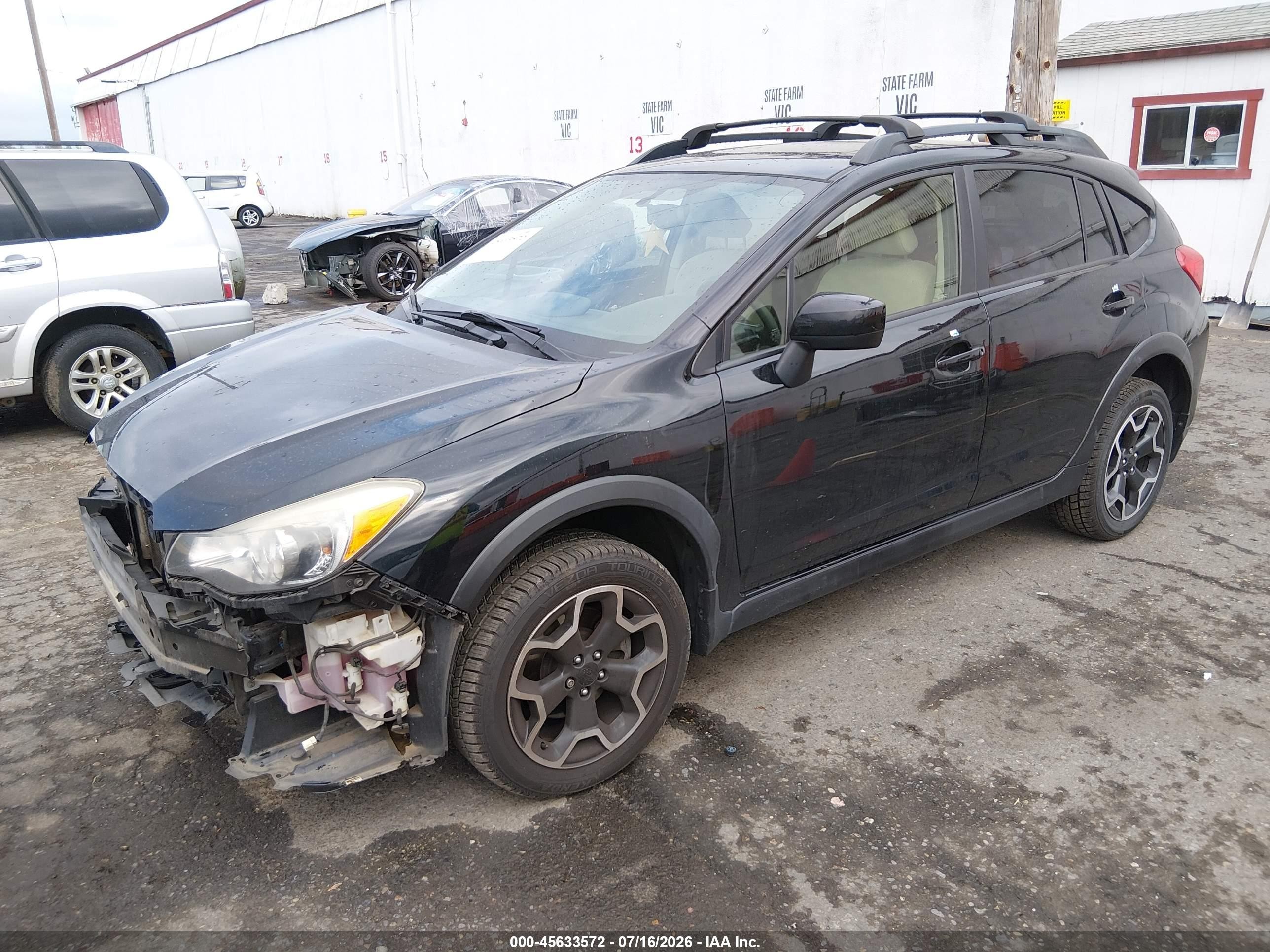 2015 Subaru Xv Crosstrek 2.0i Premium Черный vin: JF2GPADCXF8260518