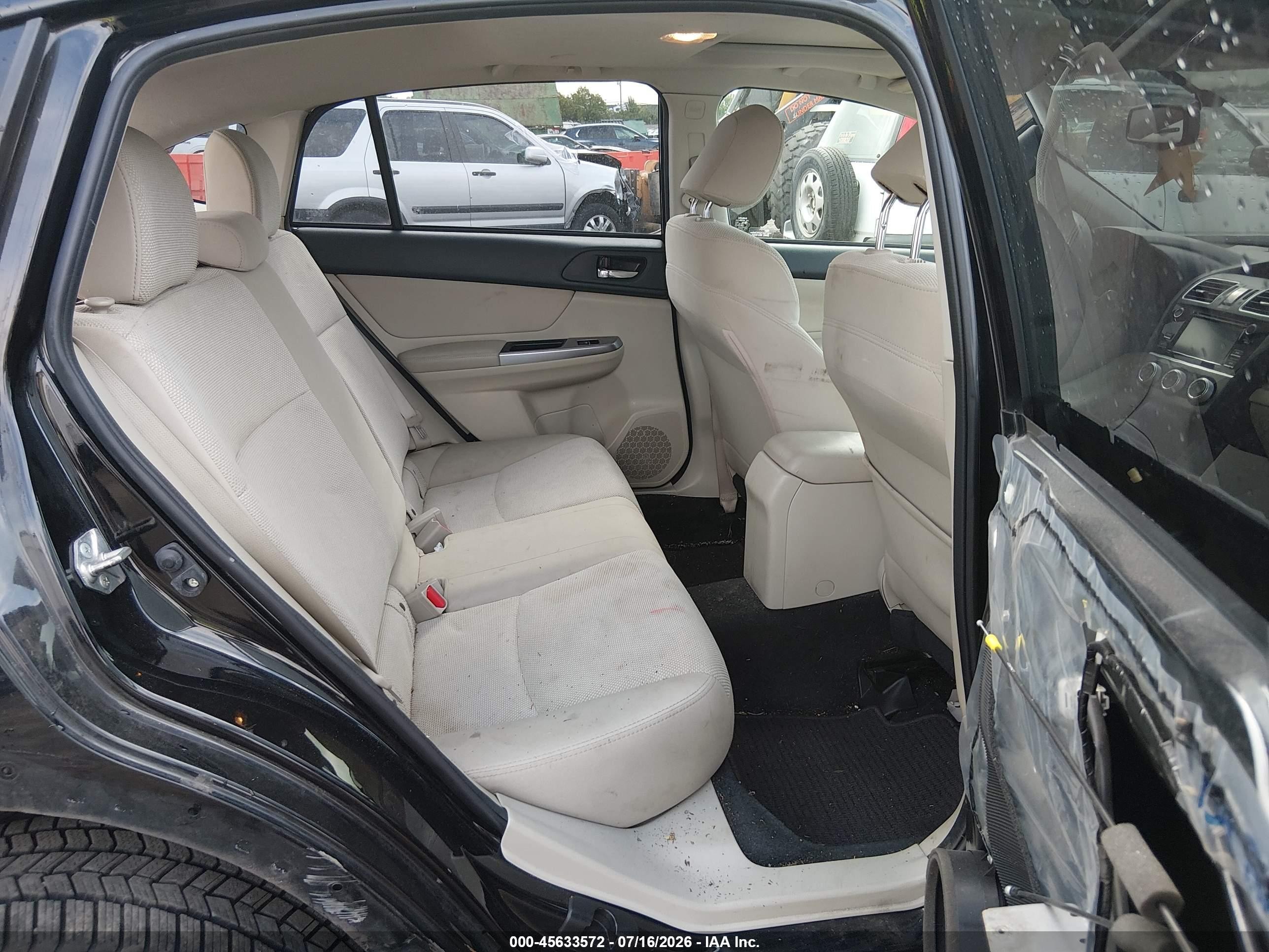 2015 Subaru Xv Crosstrek 2.0i Premium Черный vin: JF2GPADCXF8260518