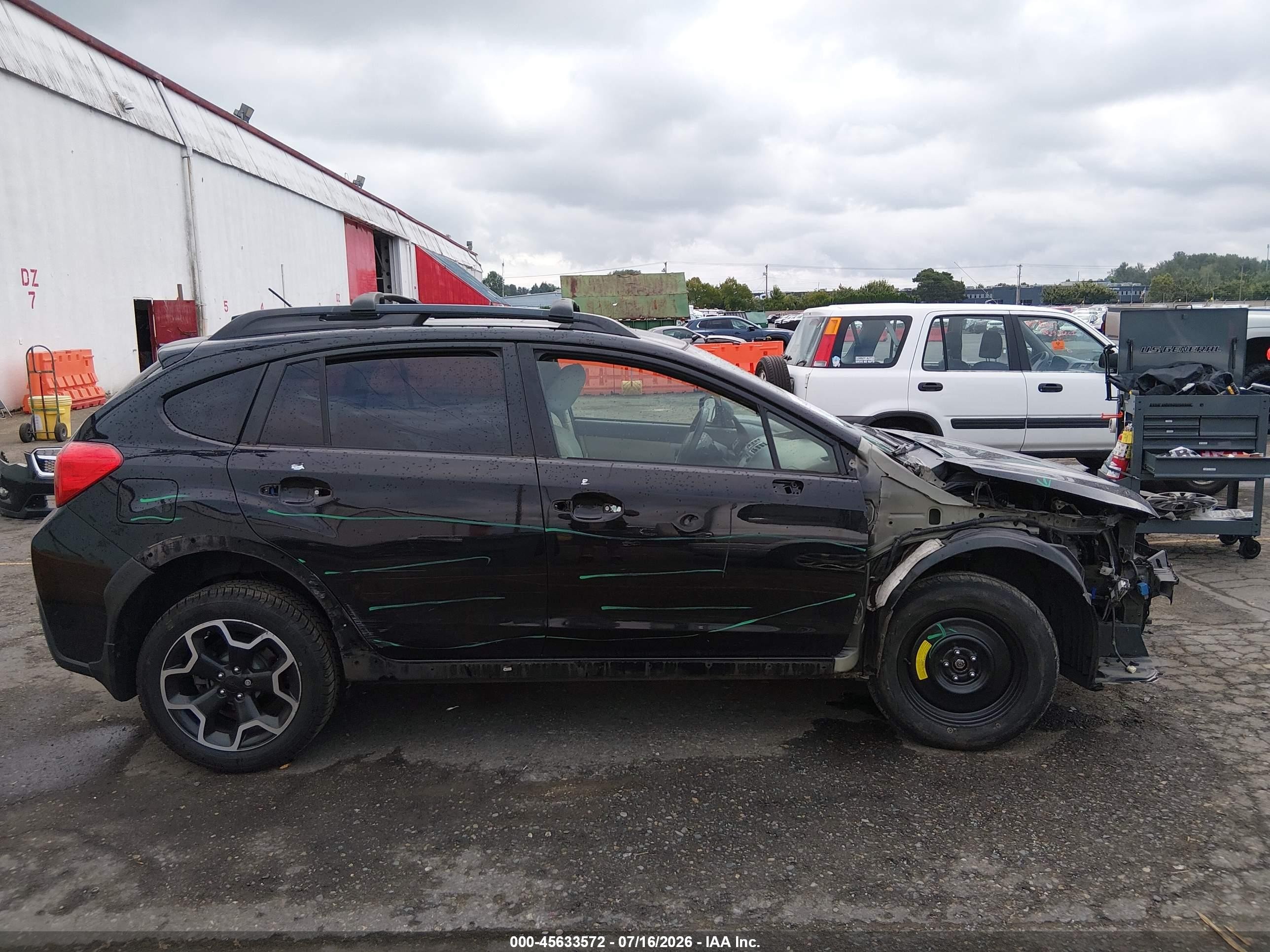 2015 Subaru Xv Crosstrek 2.0i Premium Черный vin: JF2GPADCXF8260518