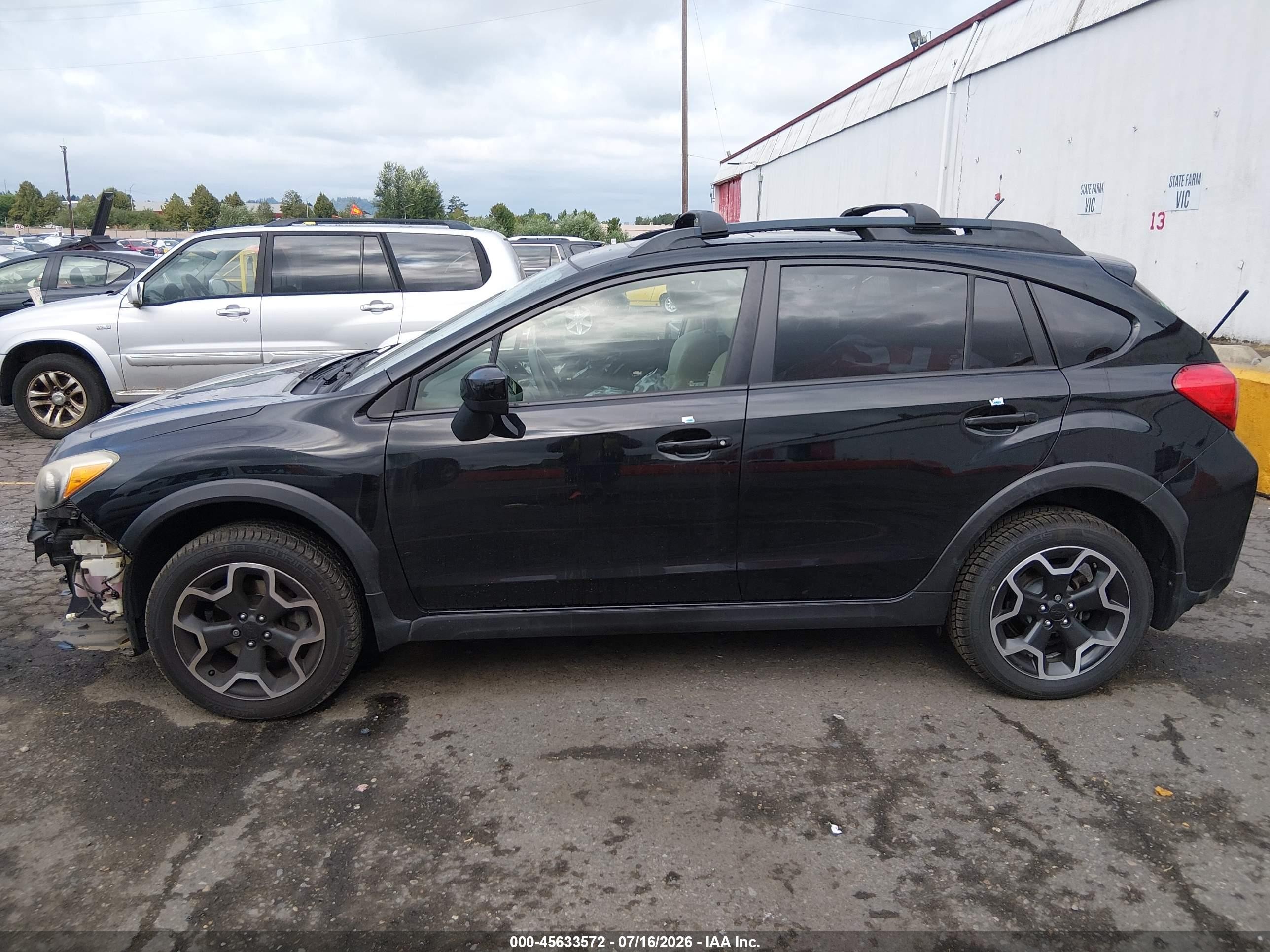 2015 Subaru Xv Crosstrek 2.0i Premium Черный vin: JF2GPADCXF8260518