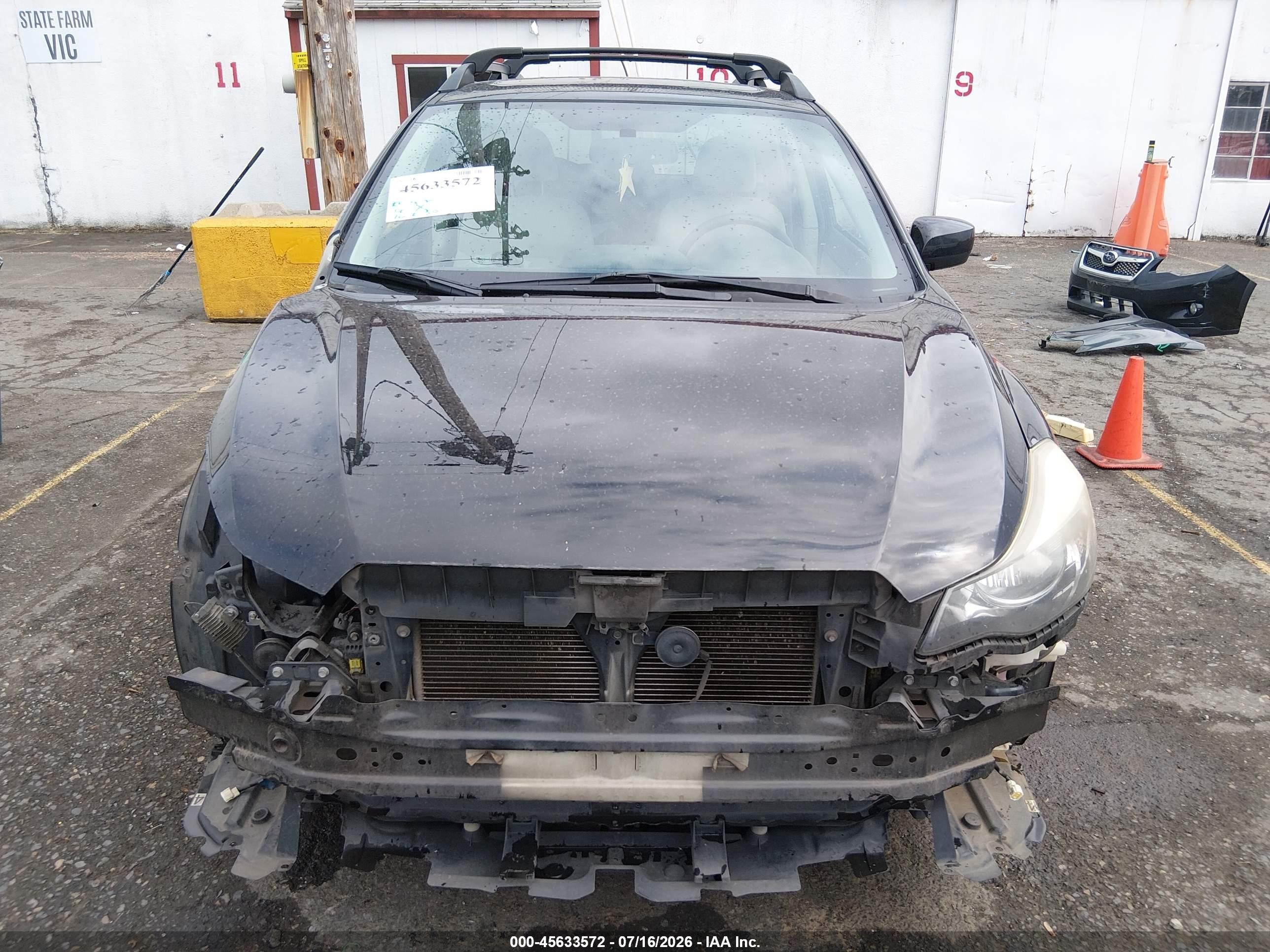 2015 Subaru Xv Crosstrek 2.0i Premium Черный vin: JF2GPADCXF8260518