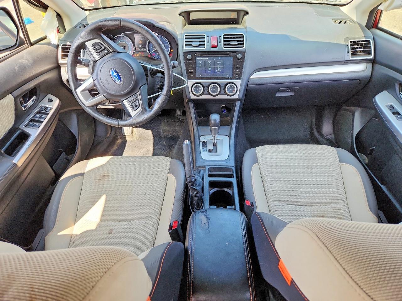 2017 Subaru Crosstrek Premium Red vin: JF2GPADCXHH237338