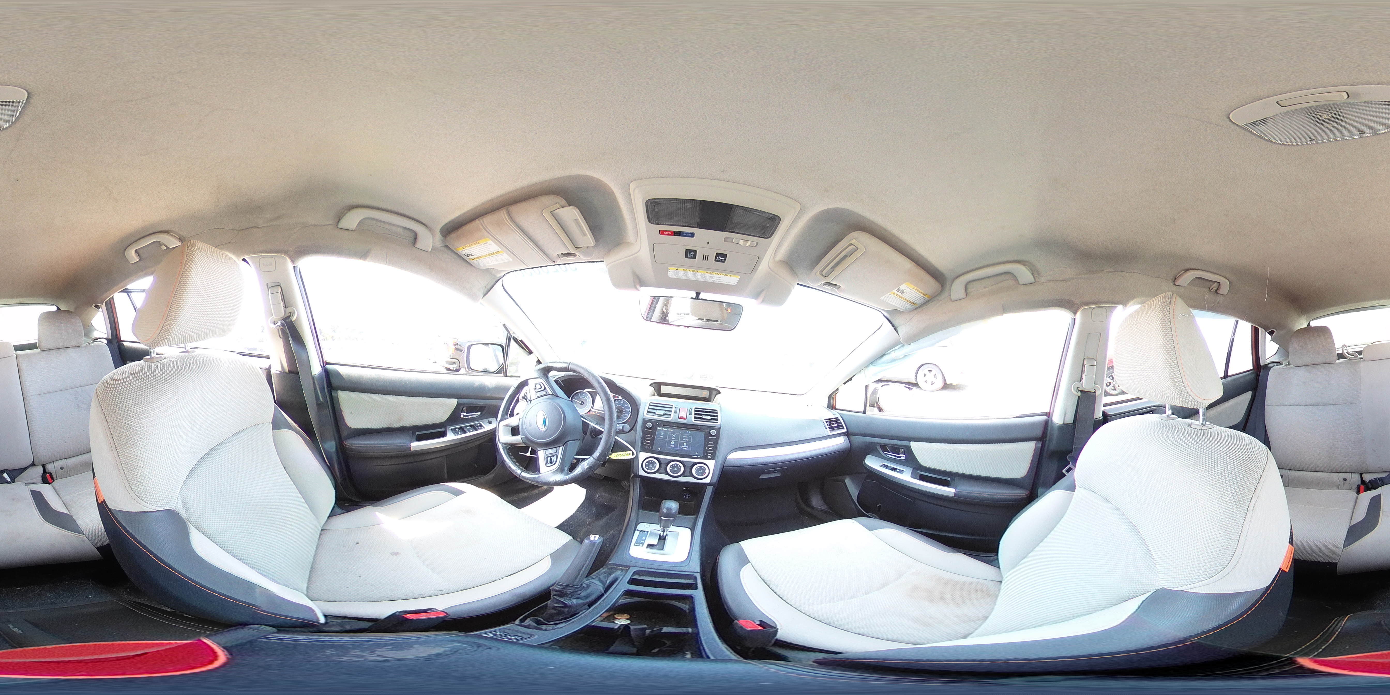 2017 Subaru Crosstrek Premium Red vin: JF2GPADCXHH237338