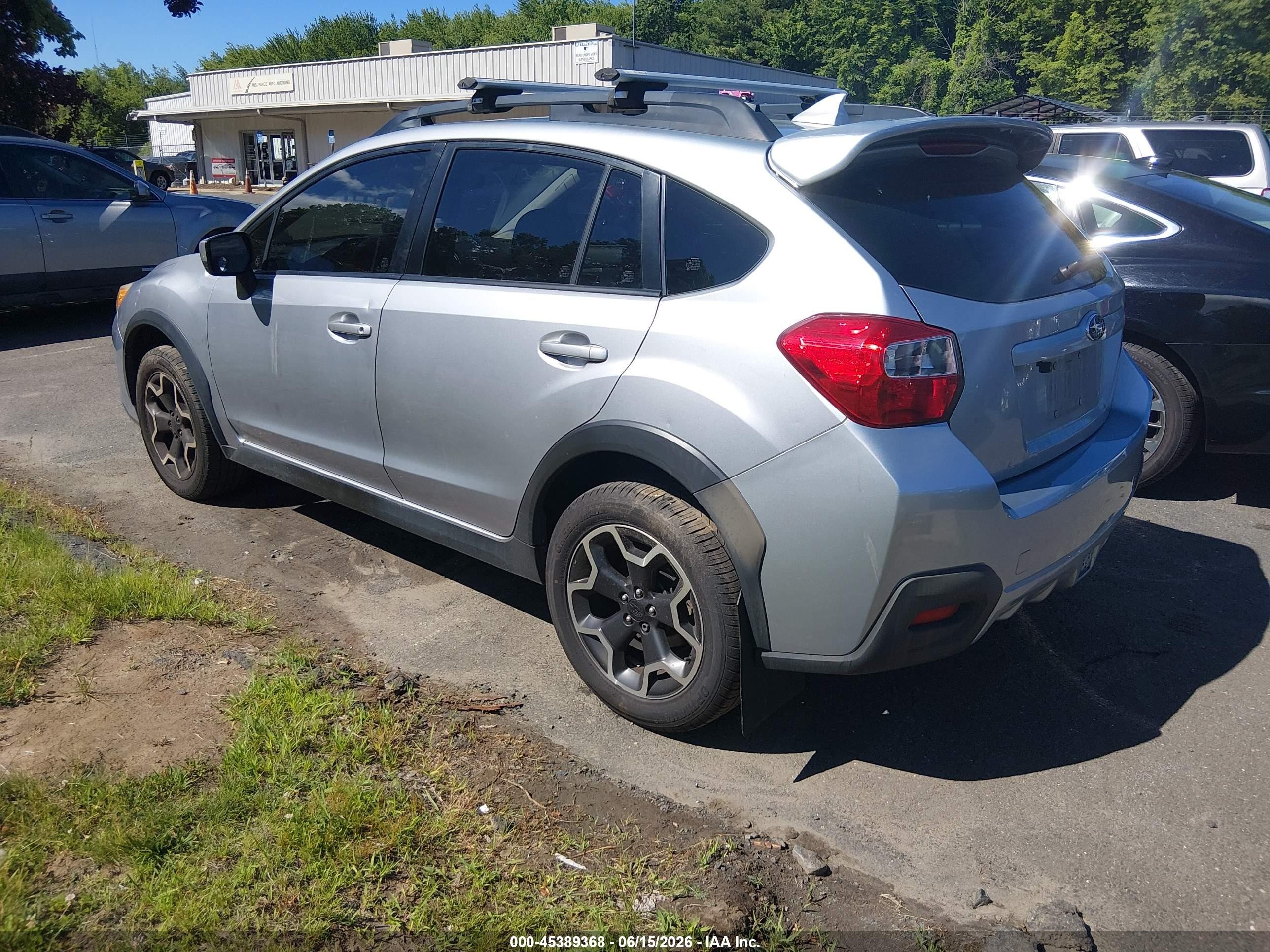 2015 Subaru Xv Crosstrek 2.0i Premium Silver vin: JF2GPAFC0F8221417