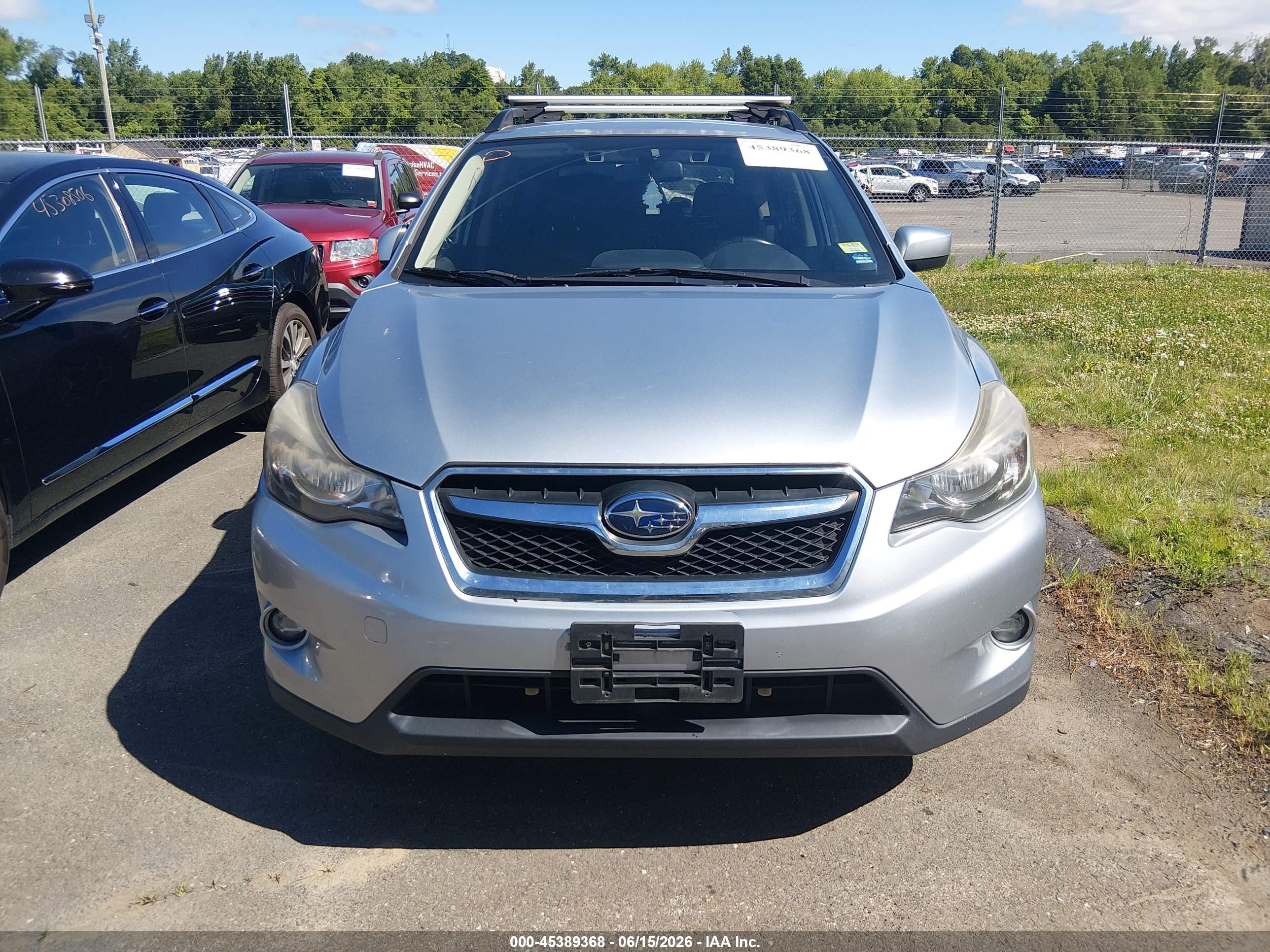 2015 Subaru Xv Crosstrek 2.0i Premium Silver vin: JF2GPAFC0F8221417