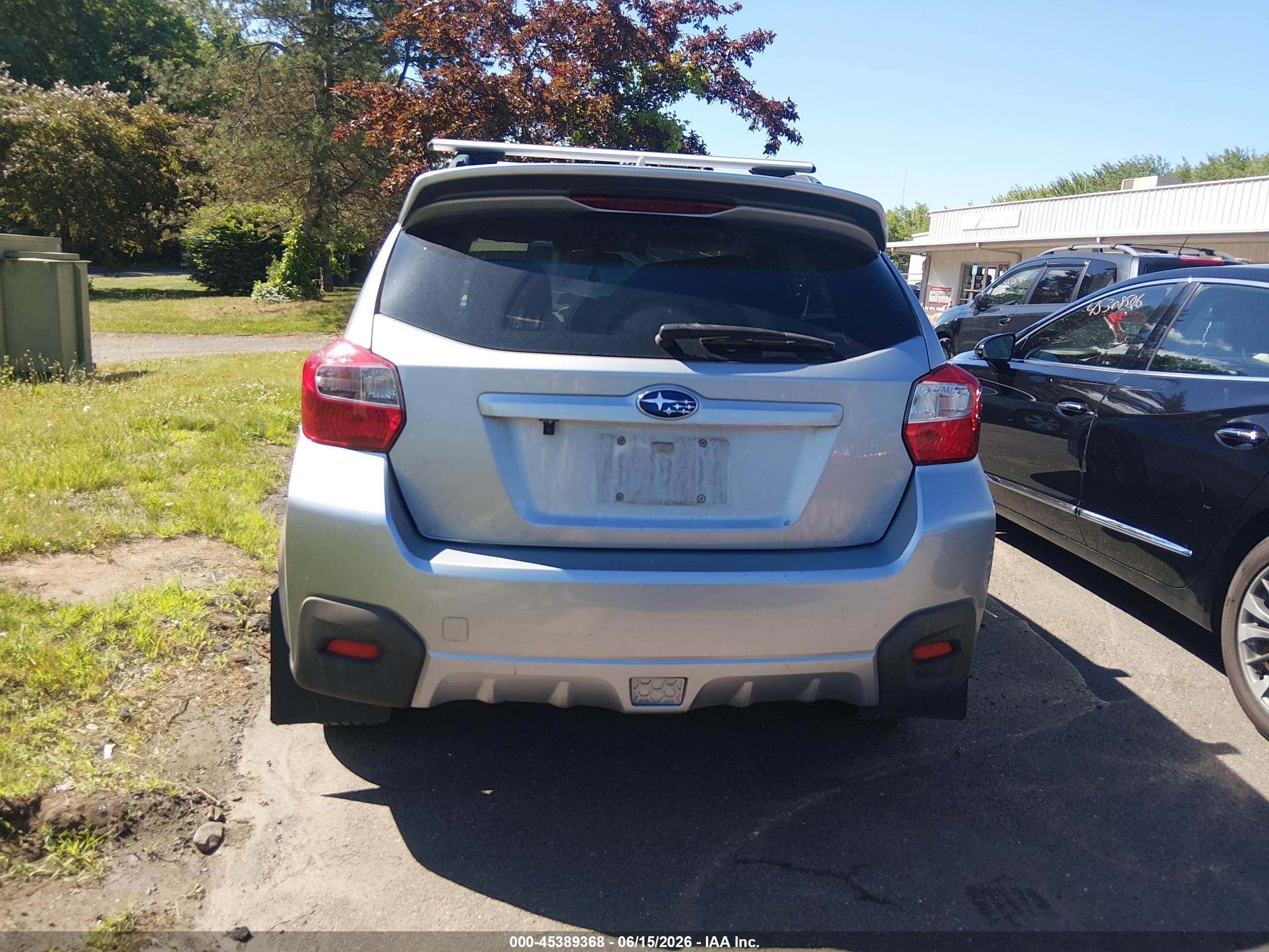 2015 Subaru Xv Crosstrek 2.0i Premium Silver vin: JF2GPAFC0F8221417