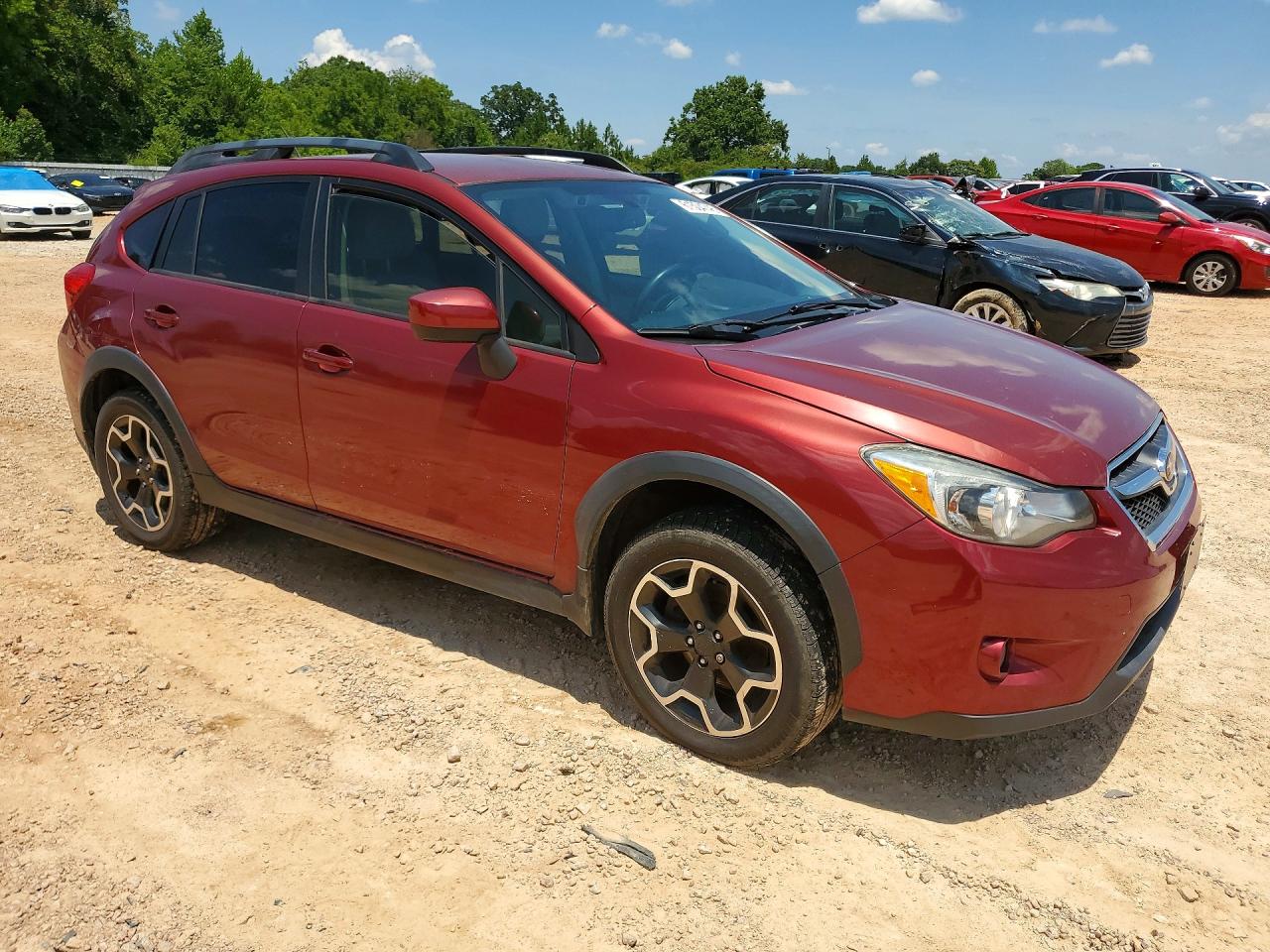 2015 Subaru Xv Crosstrek 2.0 Premium Maroon vin: JF2GPAFC0F8228917