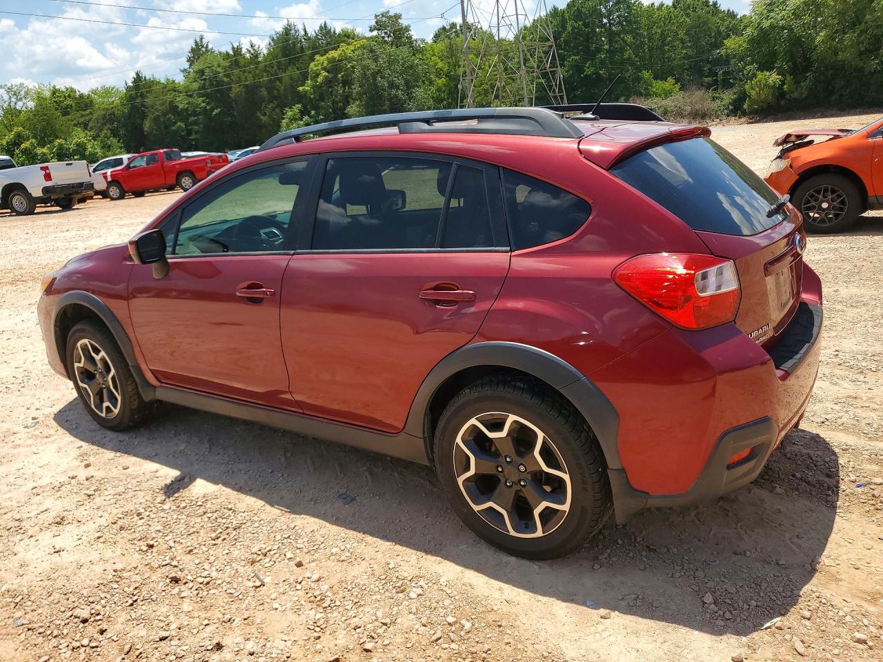 2015 Subaru Xv Crosstrek 2.0 Premium Maroon vin: JF2GPAFC0F8228917