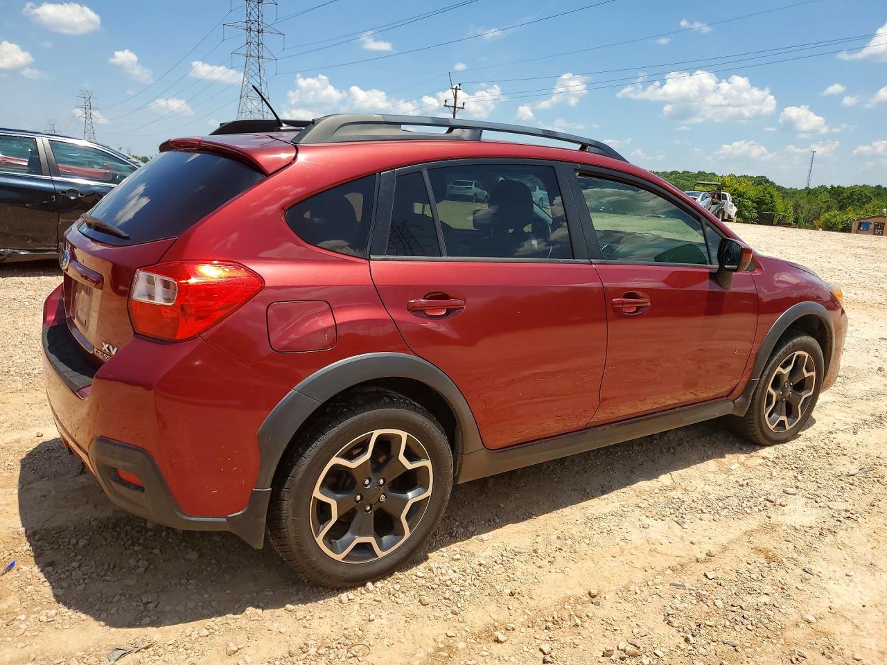 2015 Subaru Xv Crosstrek 2.0 Premium Maroon vin: JF2GPAFC0F8228917