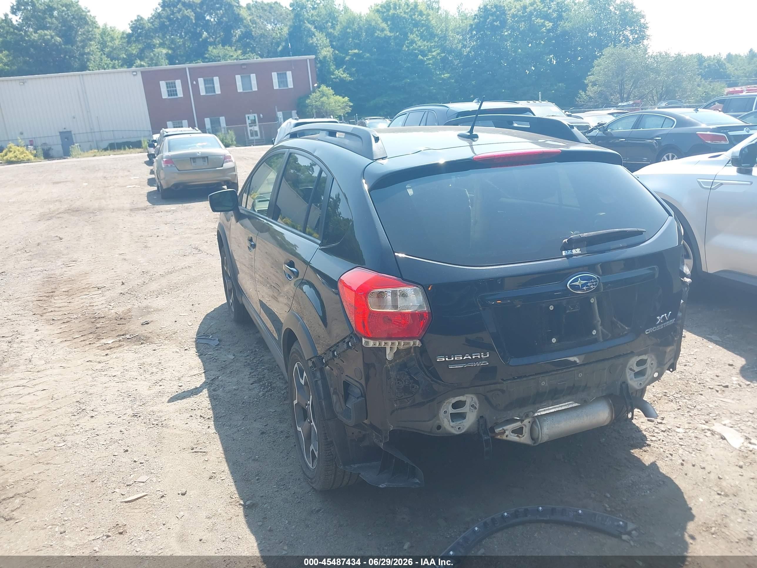 2015 Subaru Xv Crosstrek 2.0i Premium Black vin: JF2GPAFC0F8323073