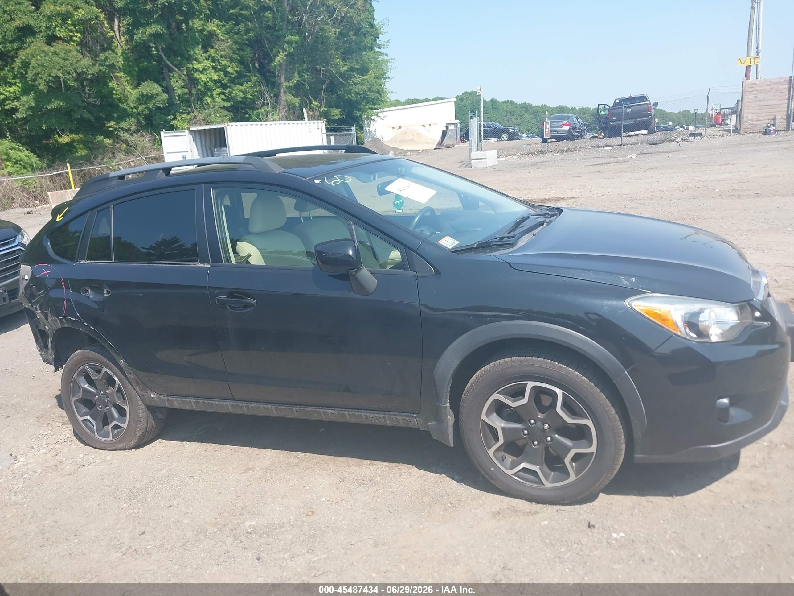 2015 Subaru Xv Crosstrek 2.0i Premium Black vin: JF2GPAFC0F8323073