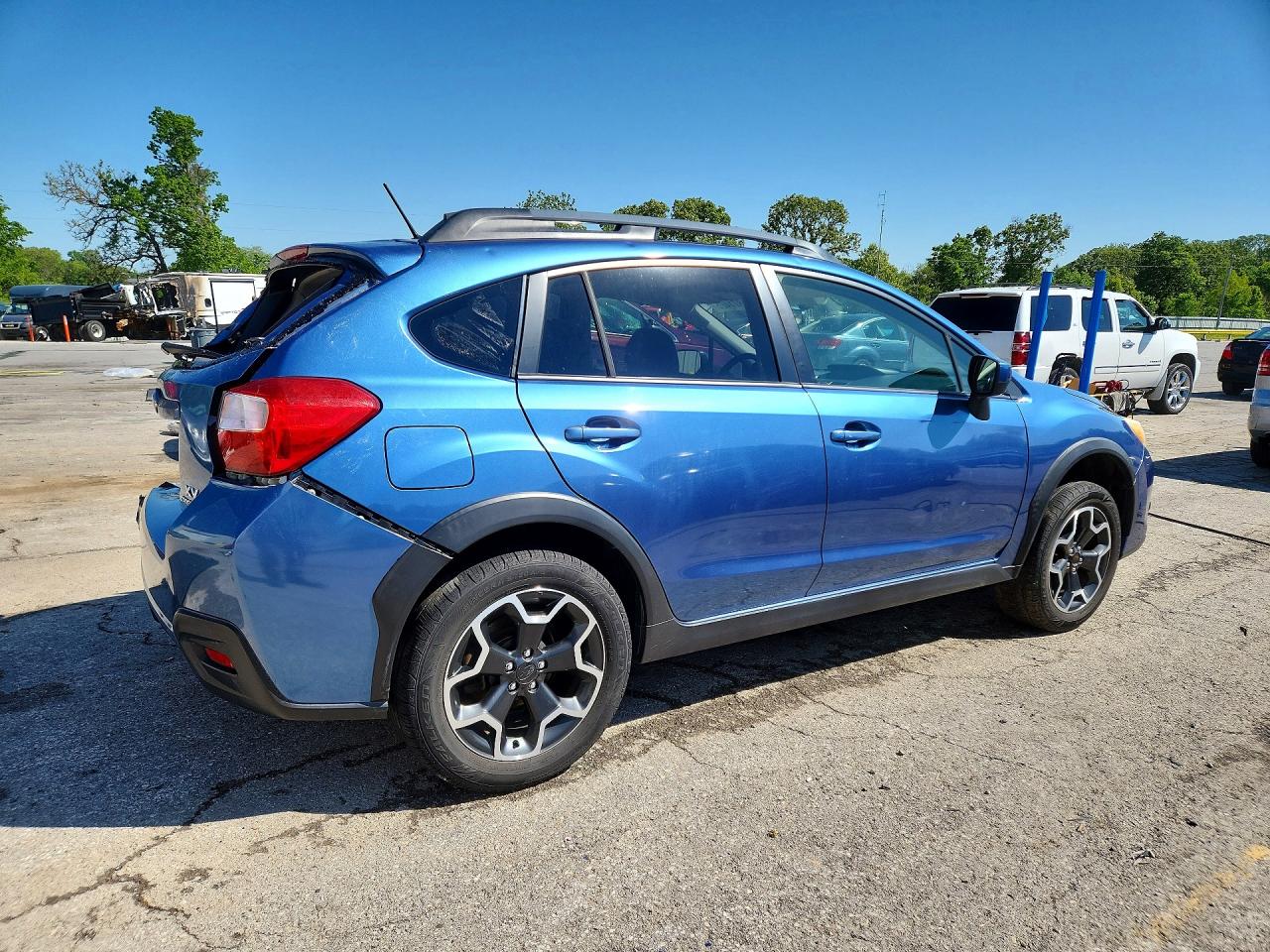 2015 Subaru Xv Crosstrek 2.0 Premium Blue vin: JF2GPAFC0FH211910