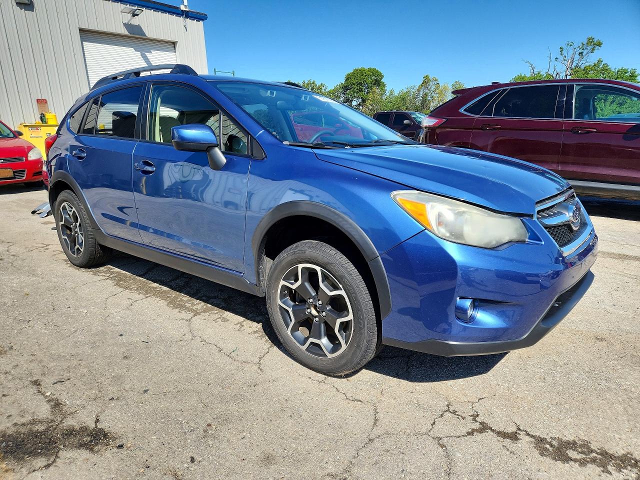 2015 Subaru Xv Crosstrek 2.0 Premium Blue vin: JF2GPAFC0FH211910