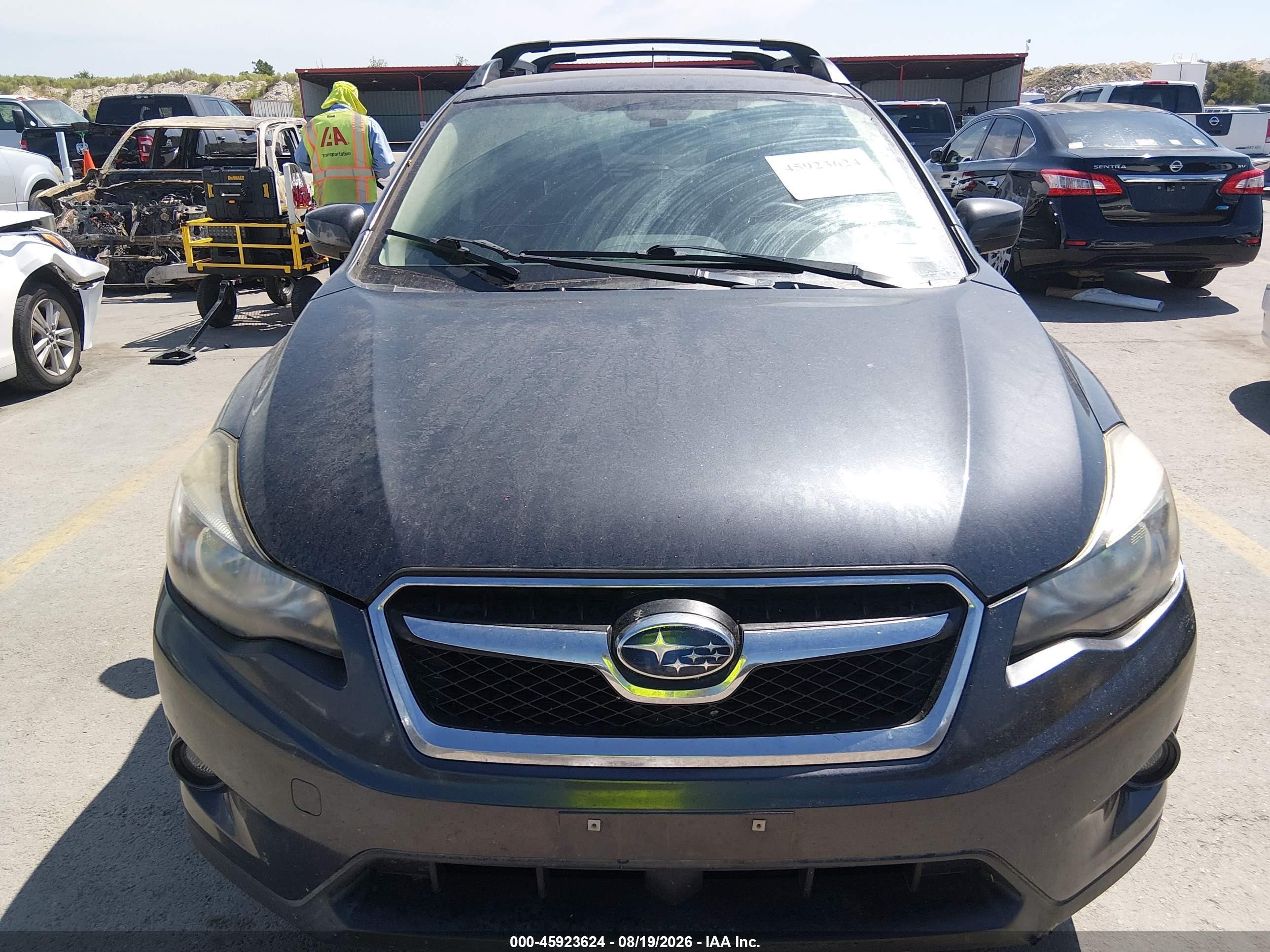 2015 Subaru Xv Crosstrek 2.0i Premium Gray vin: JF2GPAFC1F8235567