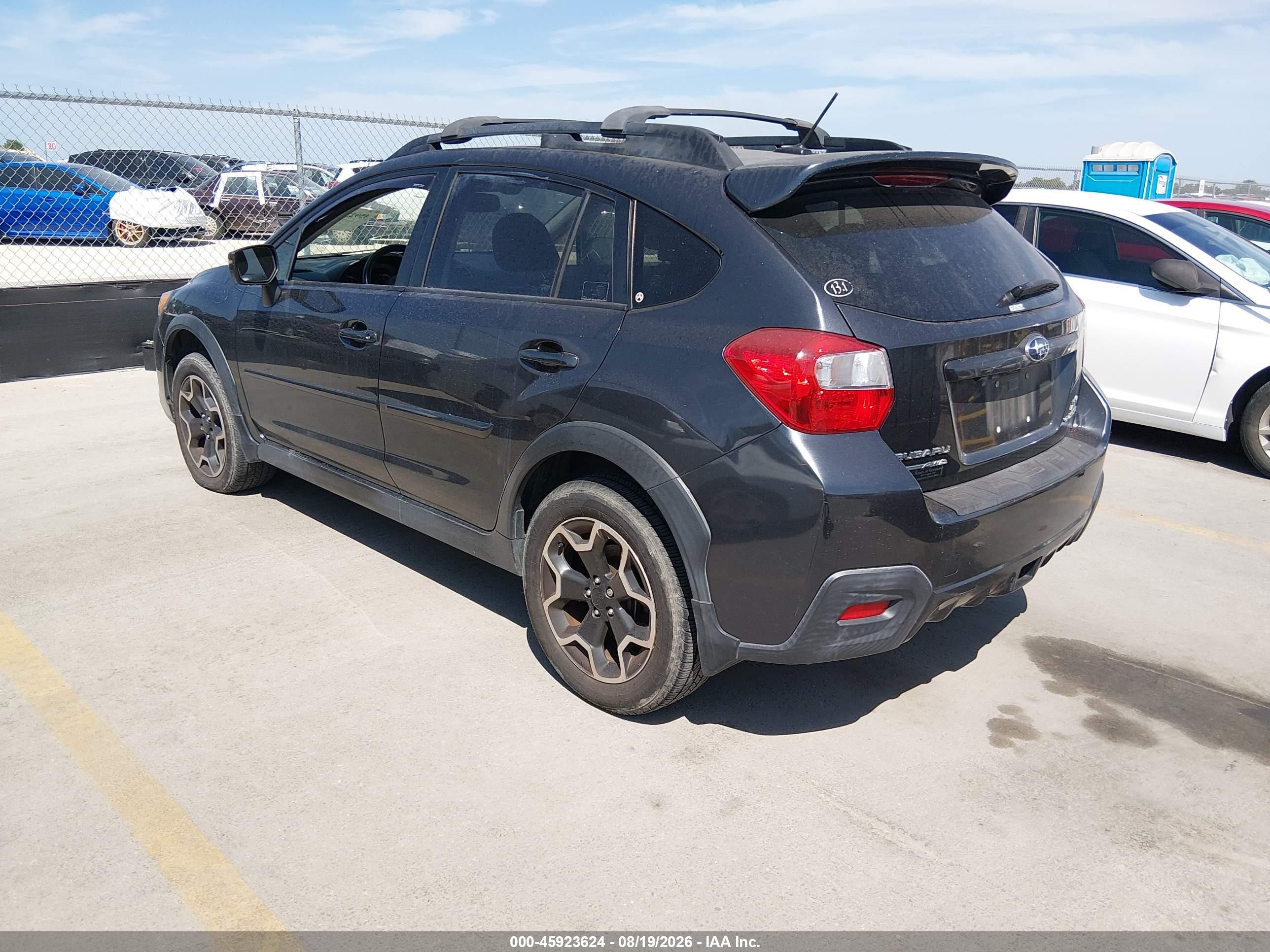 2015 Subaru Xv Crosstrek 2.0i Premium Gray vin: JF2GPAFC1F8235567